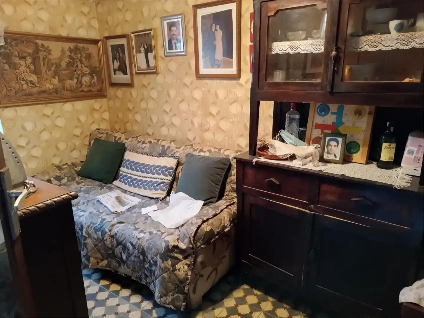 Sala d'estar de Casa adosada en venda en Brazuelo amb Traster, Moblat i Forn