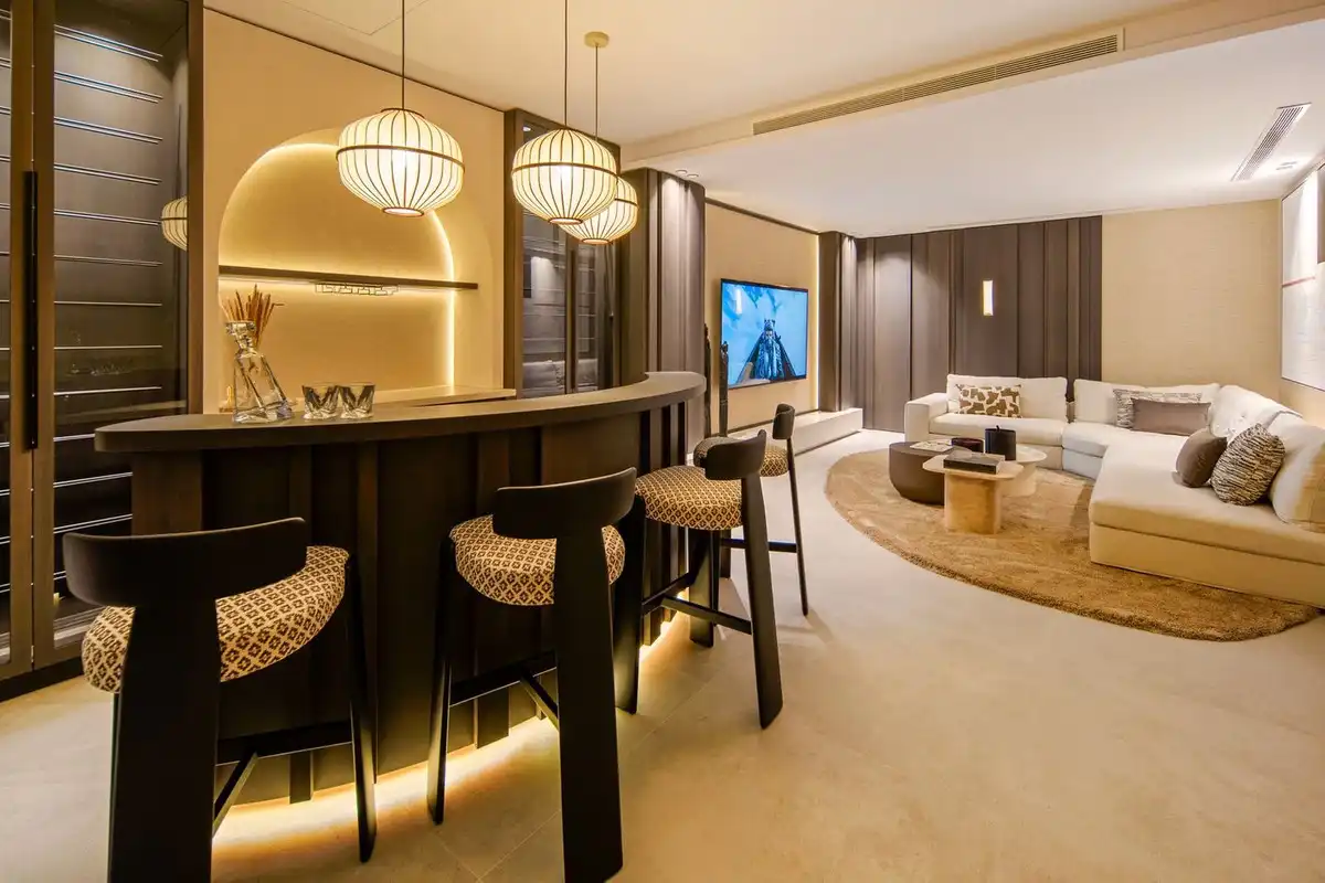 Sala d'estar de Casa adosada en venda en Marbella amb Terrassa