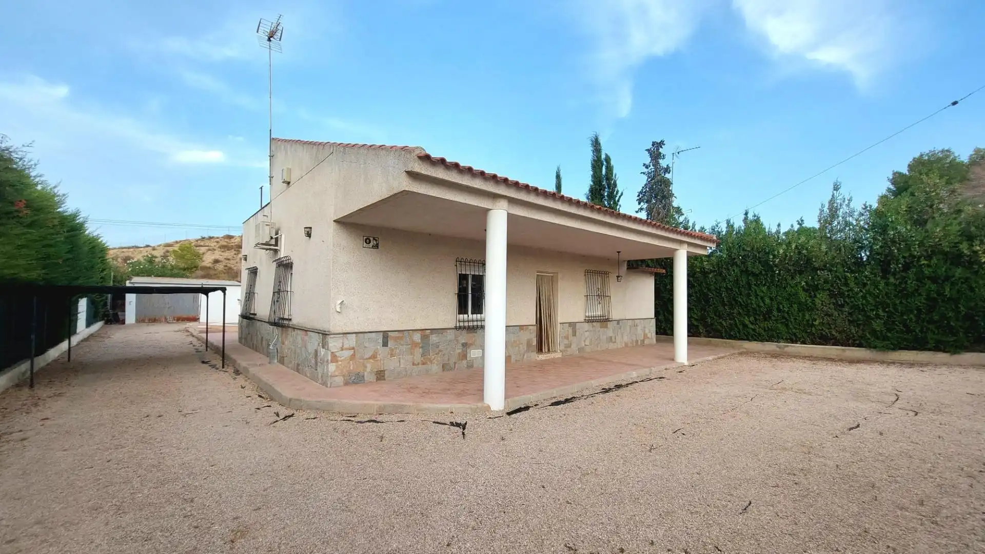 Vista exterior de Finca rústica en venda en Murcia amb Aire condicionat, Calefacció i Jardí privat