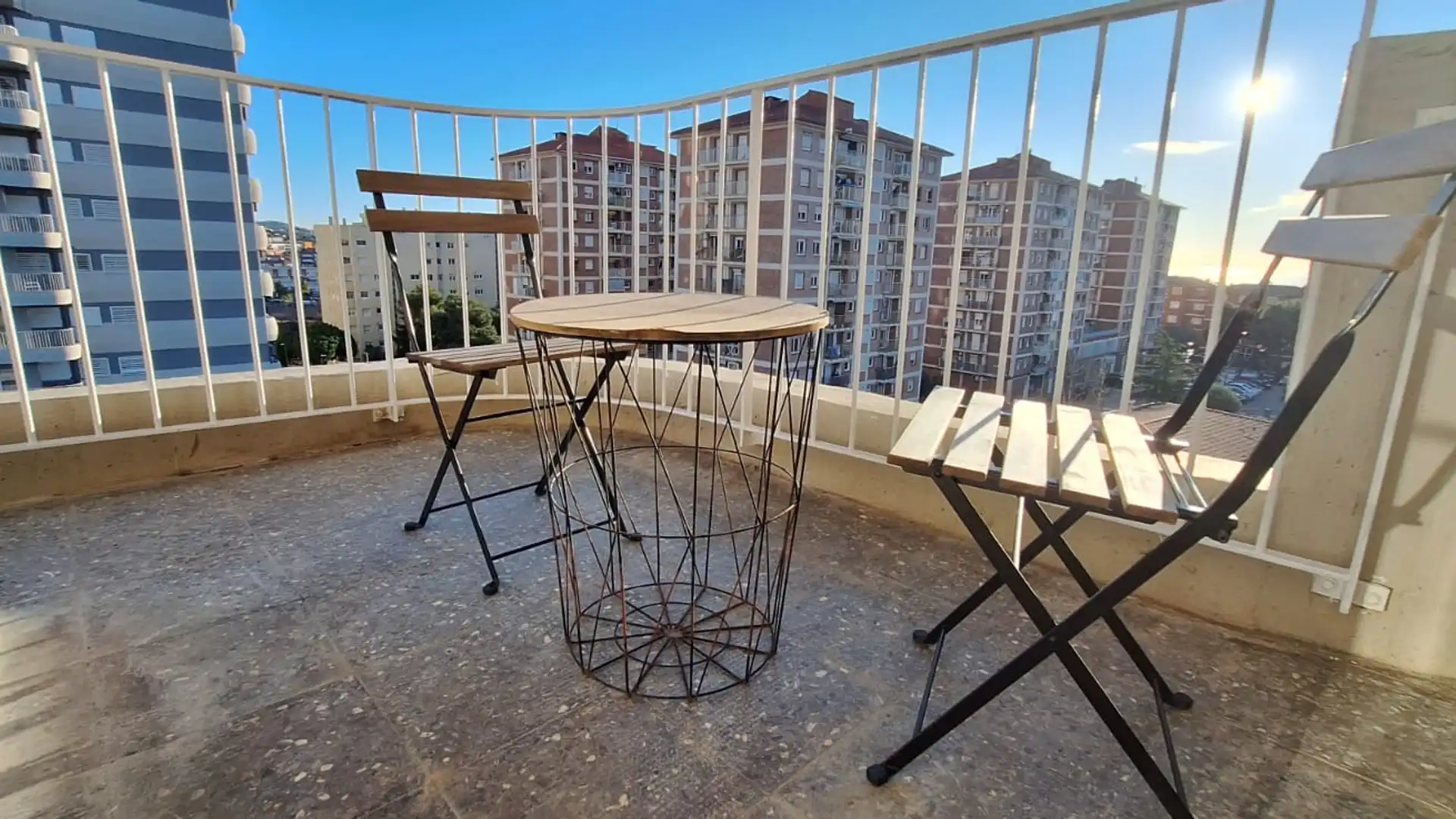 Terrace of Flat for sale in Montgat  with Heating, Parquet flooring and Oven
