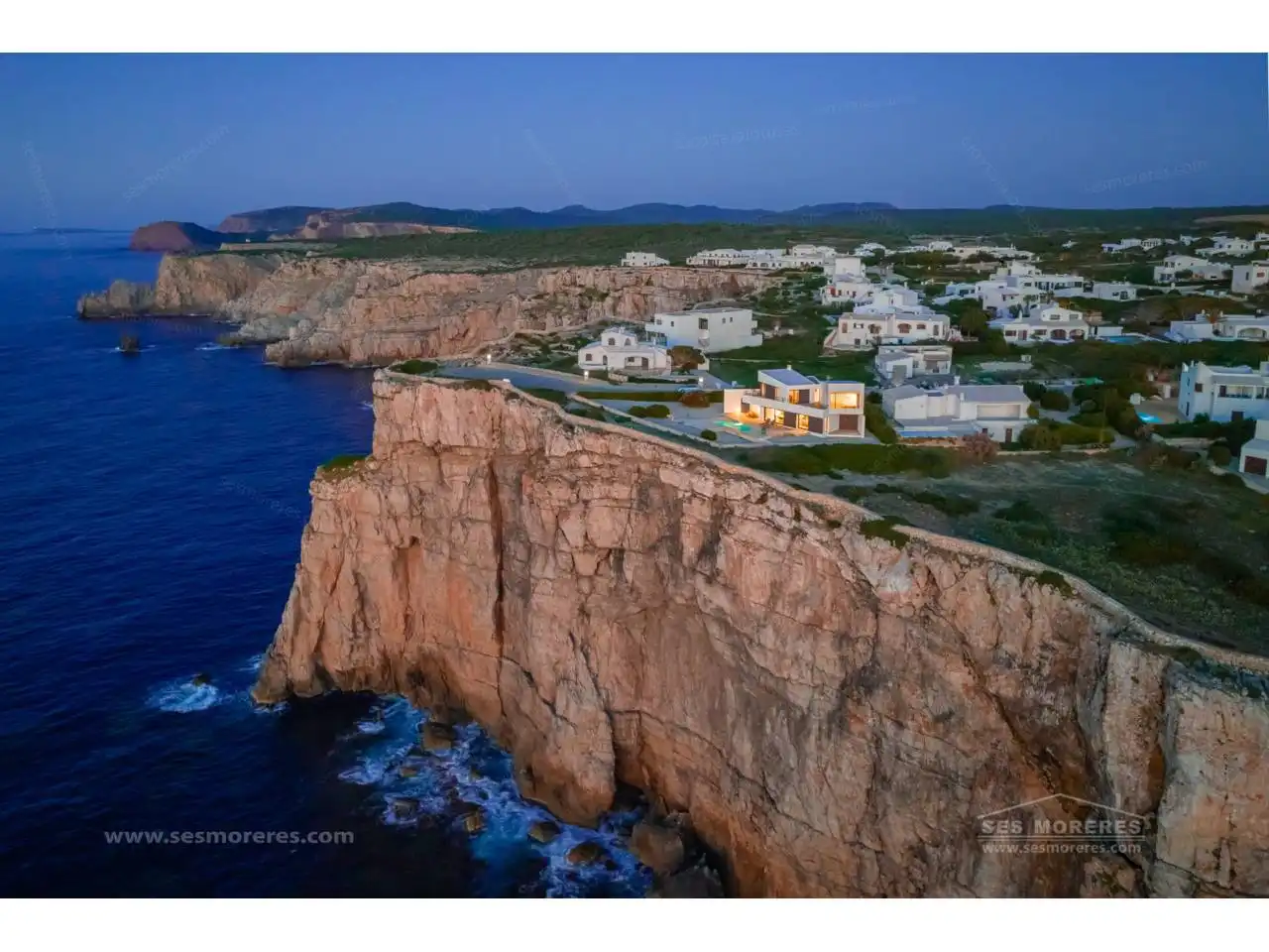 Vista exterior de Casa o chalet en venta en Ciutadella de Menorca con Aire acondicionado, Terraza y Piscina