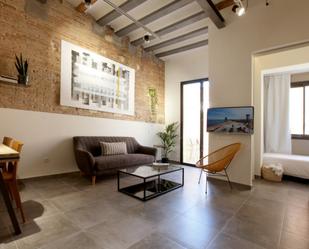 Living room of Planta baja for sale in  Barcelona Capital  with Air Conditioner and Terrace