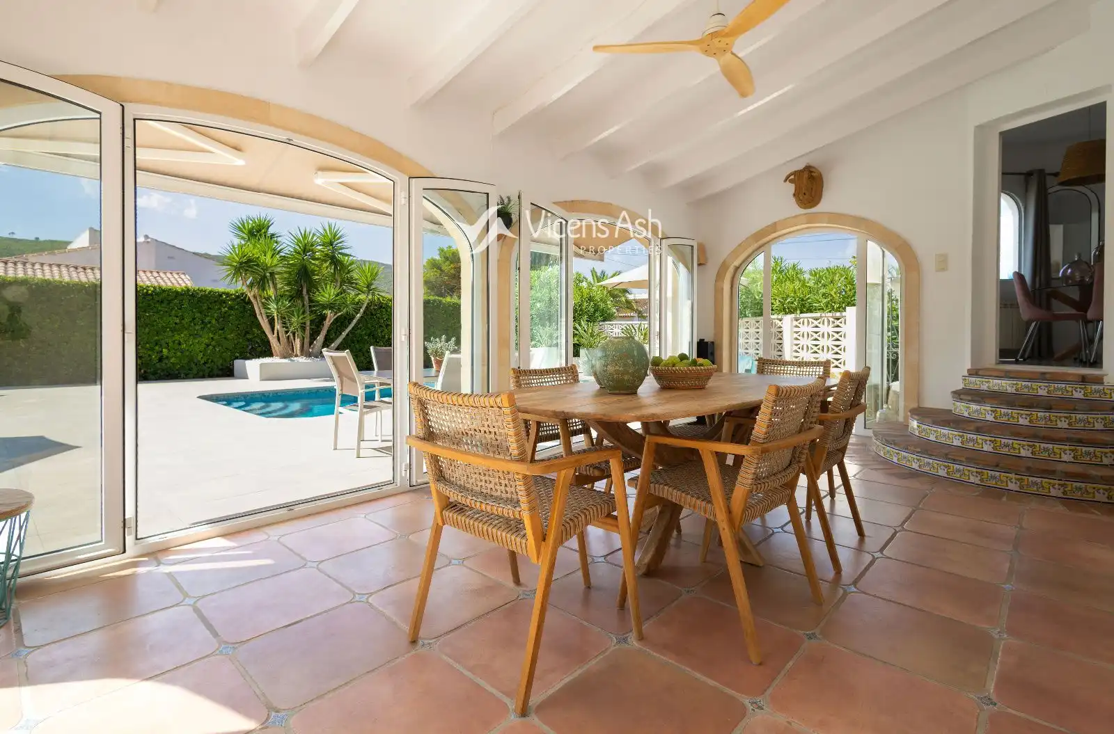 Jardín de Casa o chalet en venta en Jávea / Xàbia con Aire acondicionado, Calefacción y Piscina