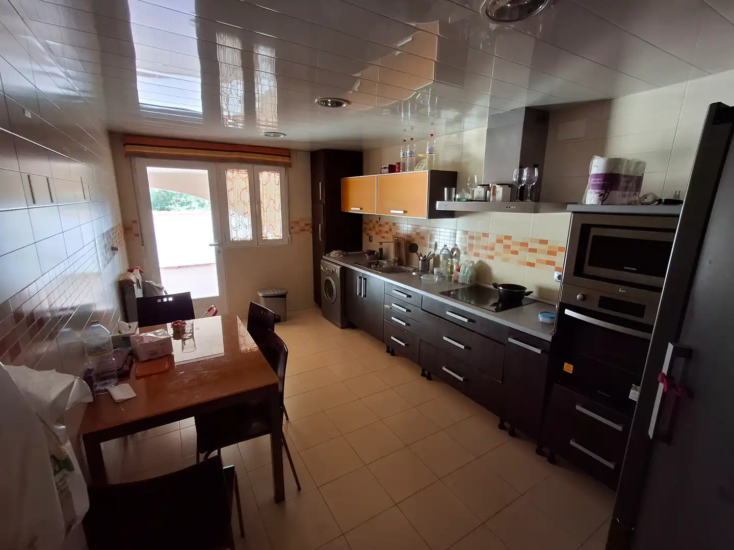 Cocina de Casa adosada en venta en Ciudad Real con Aire acondicionado, Calefacción y Jardín privado