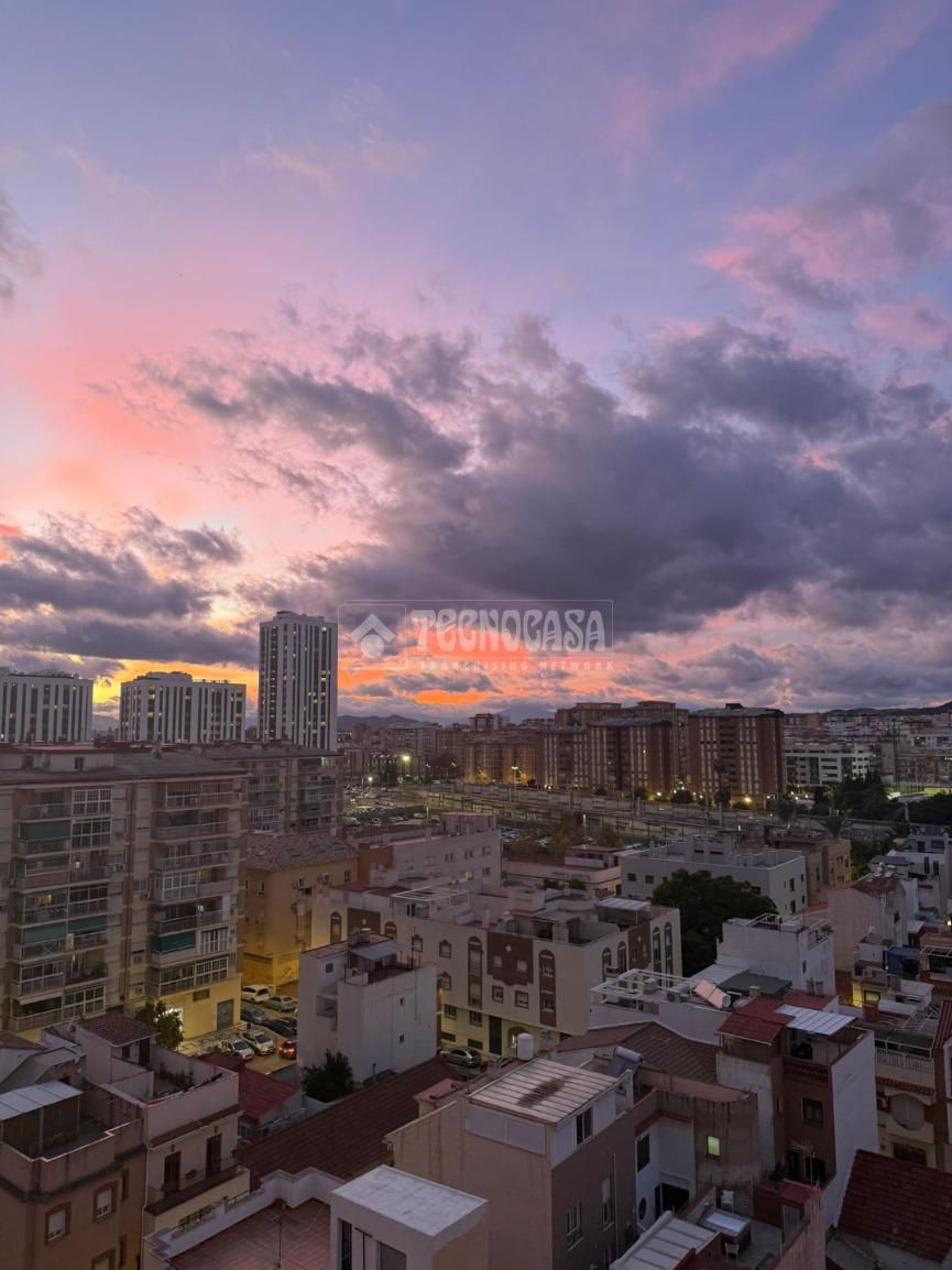 Vista exterior de Piso en venta en Málaga Capital con Aire acondicionado