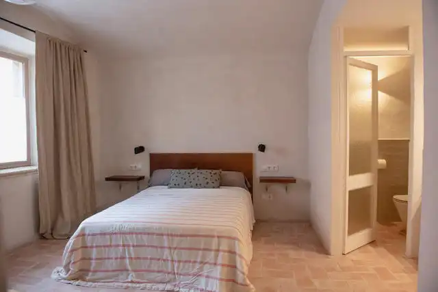Bedroom of Flat for rent in Girona  with Heating, Terrace and Furnished