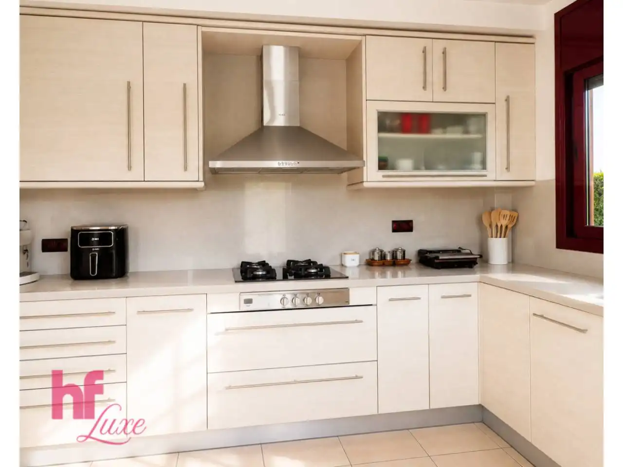 Cocina de Casa adosada en venta en Lliçà de Vall con Aire acondicionado, Calefacción y Jardín privado