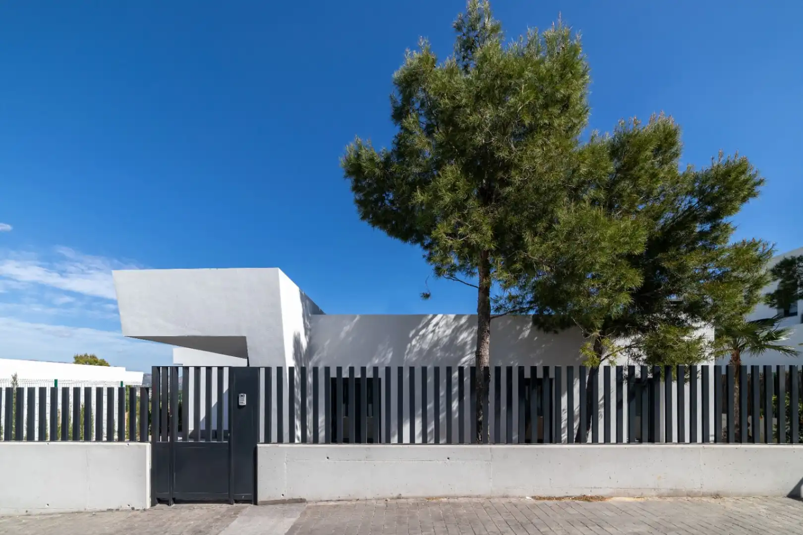 Vista exterior de Casa o chalet en venta en Polop con Aire acondicionado, Terraza y Piscina