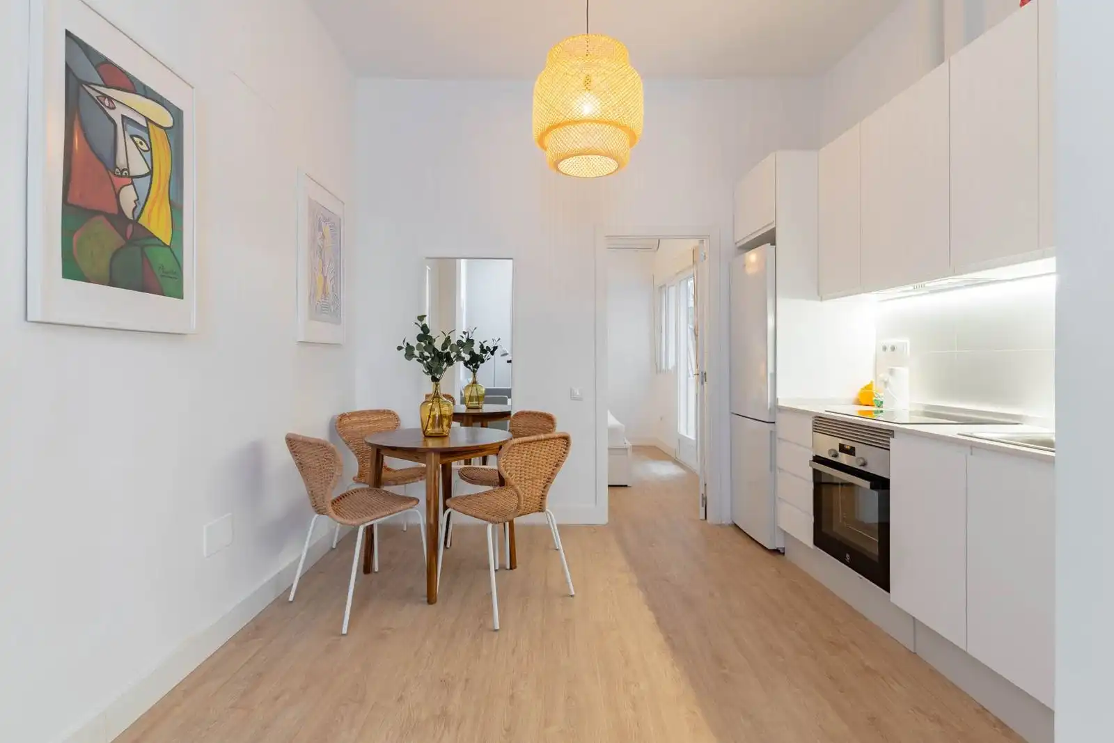 Dining room of Flat for sale in Málaga  with Air Conditioner, Furnished and Internet