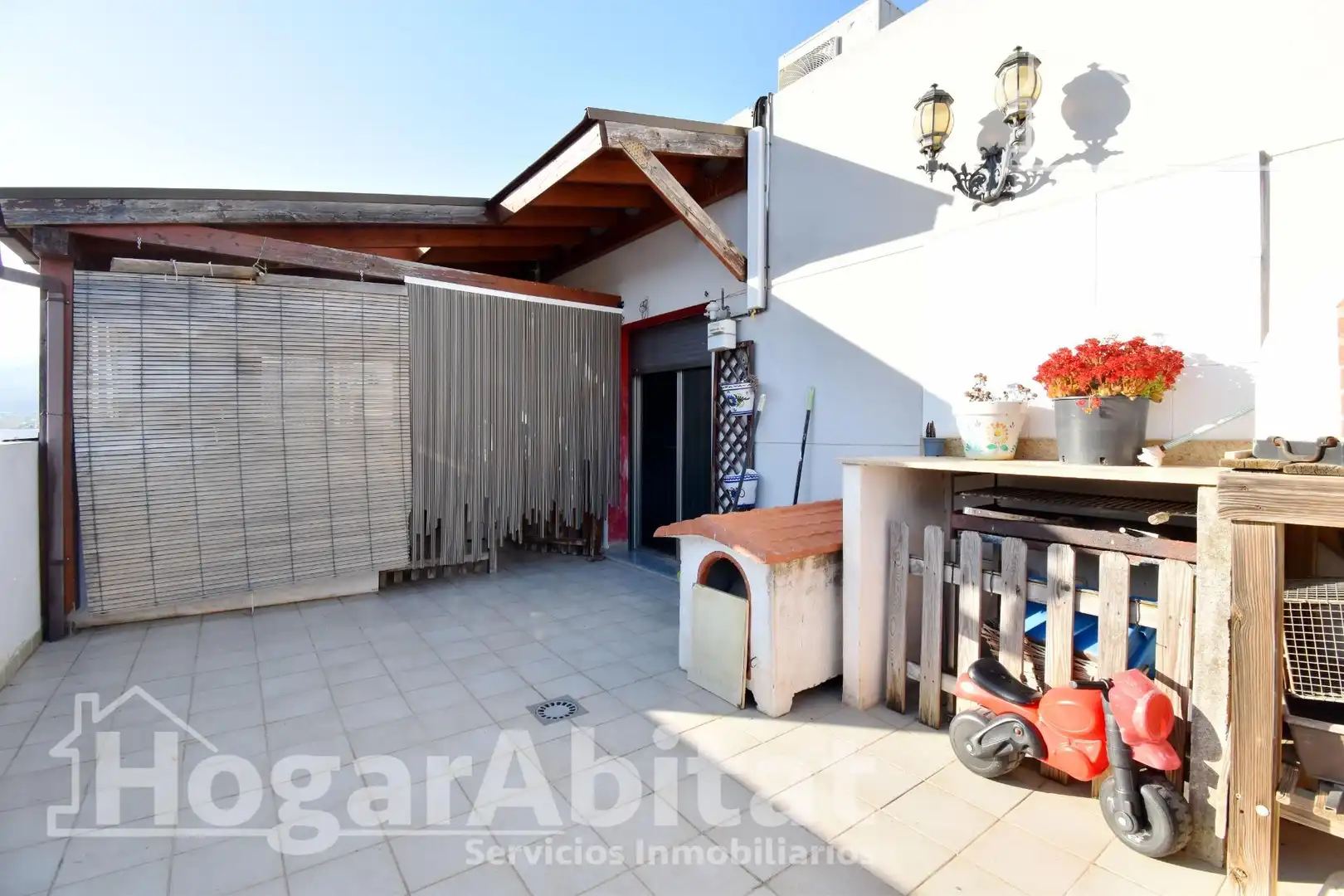 Jardín de Ático en venta en Vilallonga / Villalonga con Aire acondicionado y Terraza