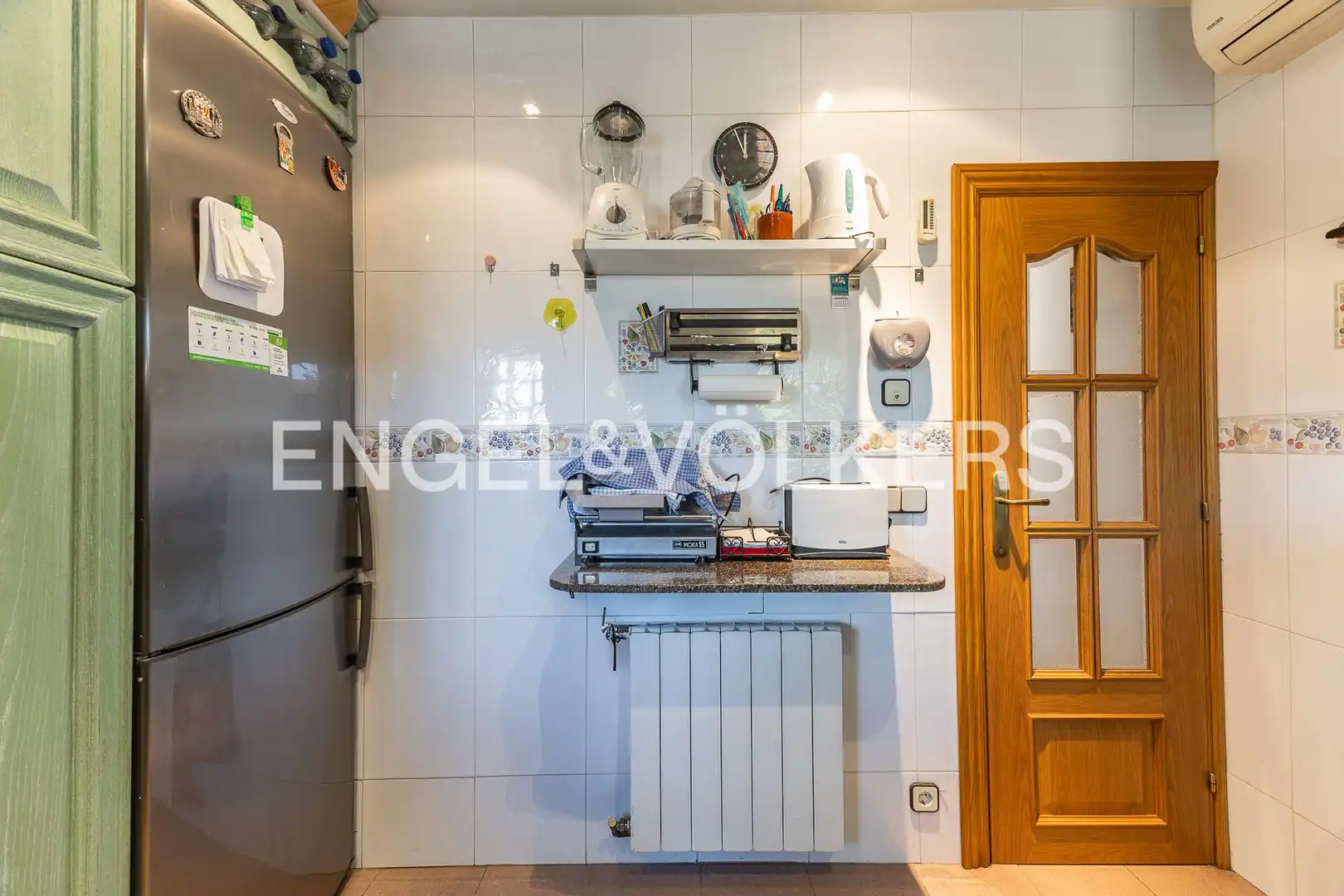 Kitchen of Houses for sale in Sant Cugat del Vallès  with Air Conditioner, Heating and Private garden