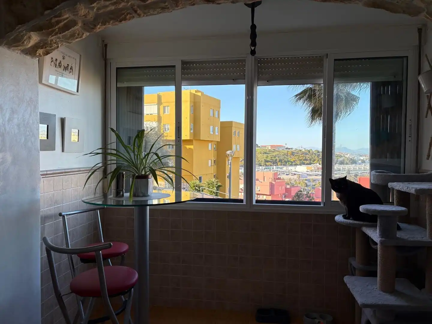 Balcony of Flat for sale in Algeciras  with Air Conditioner and Heating