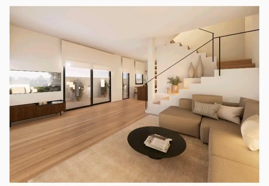Sala de estar de Casa o chalet en venta en El Masnou con Calefacción, Parquet y Terraza