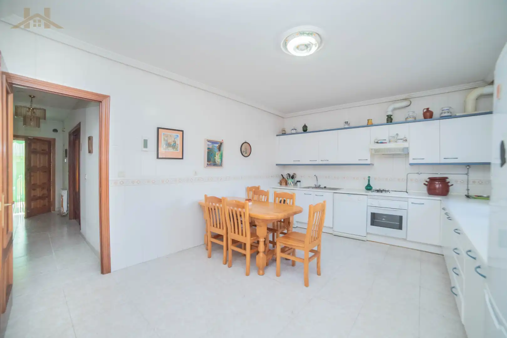 Cocina de Casa adosada en venta en El Tiemblo  con Aire acondicionado, Calefacción y Jardín privado