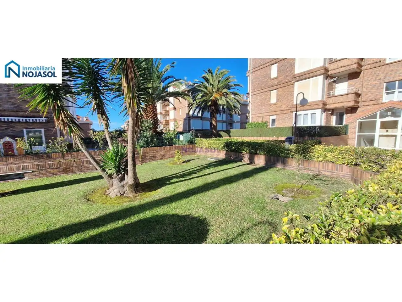 Garten von Wohnung zur Miete in Noja mit Heizung, Privatgarten und Terrasse