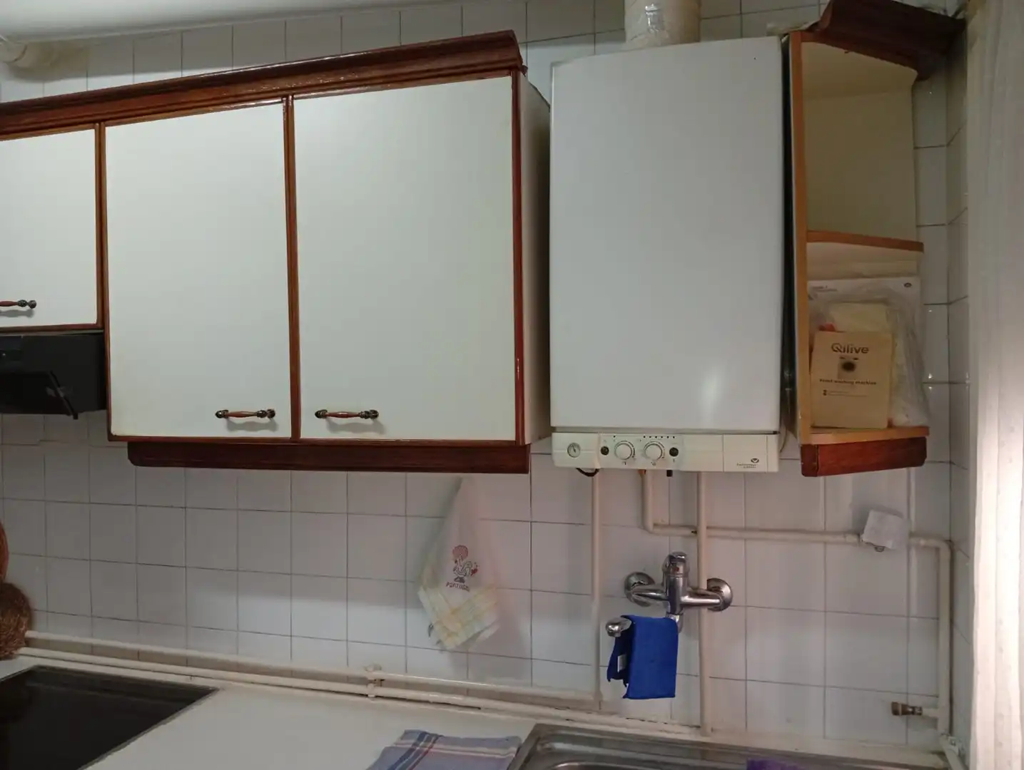 Cocina de Piso en venta en Gijón  con Calefacción, Parquet y Terraza