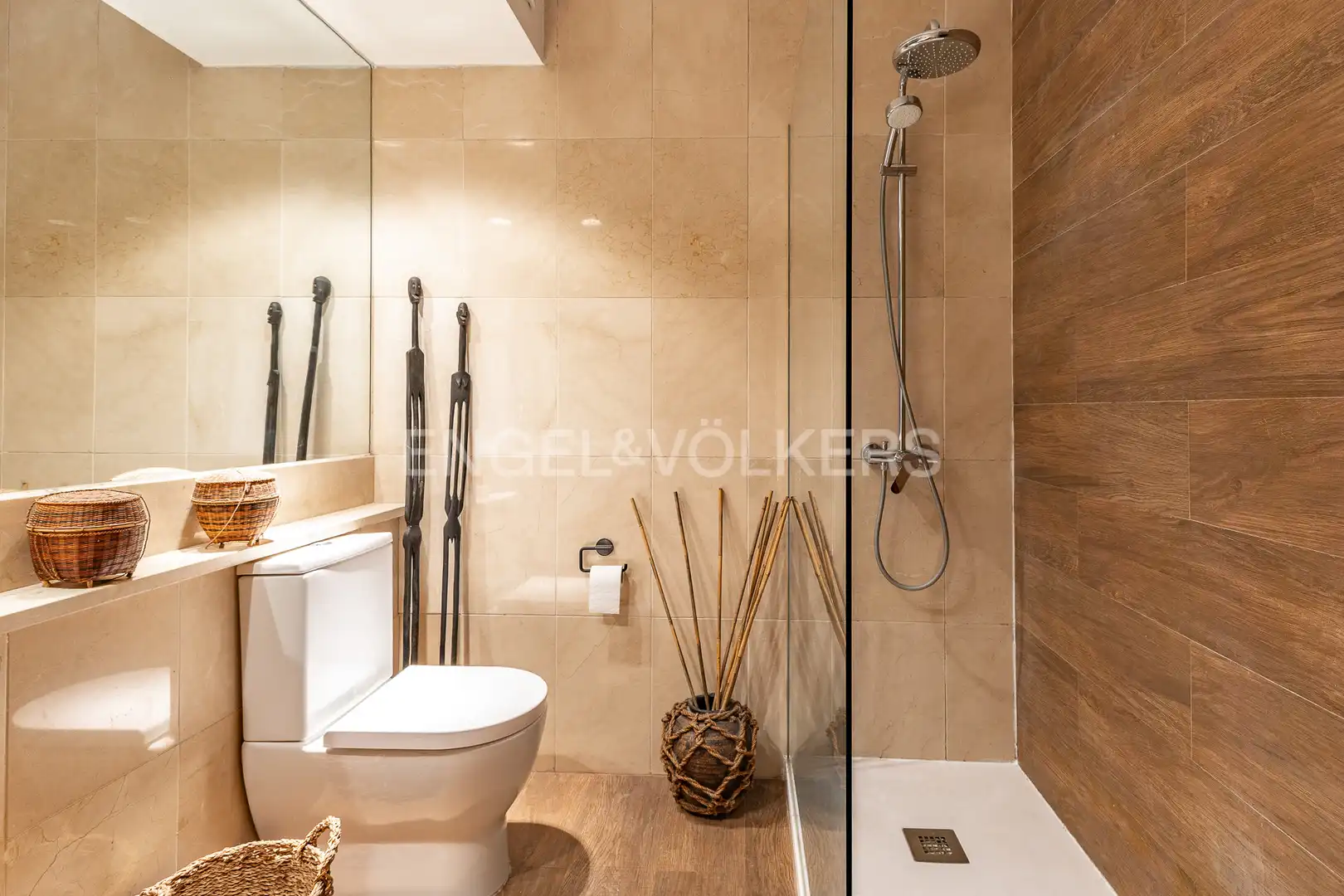 Baño de Casa o chalet en venta en Badalona con Aire acondicionado, Calefacción y Jardín privado