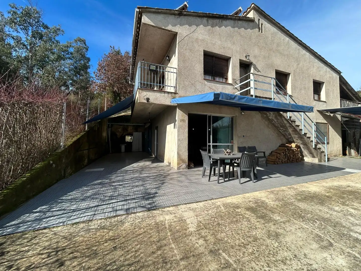 Terrace of Houses for sale in Massanes  with Private garden, Terrace and Balcony