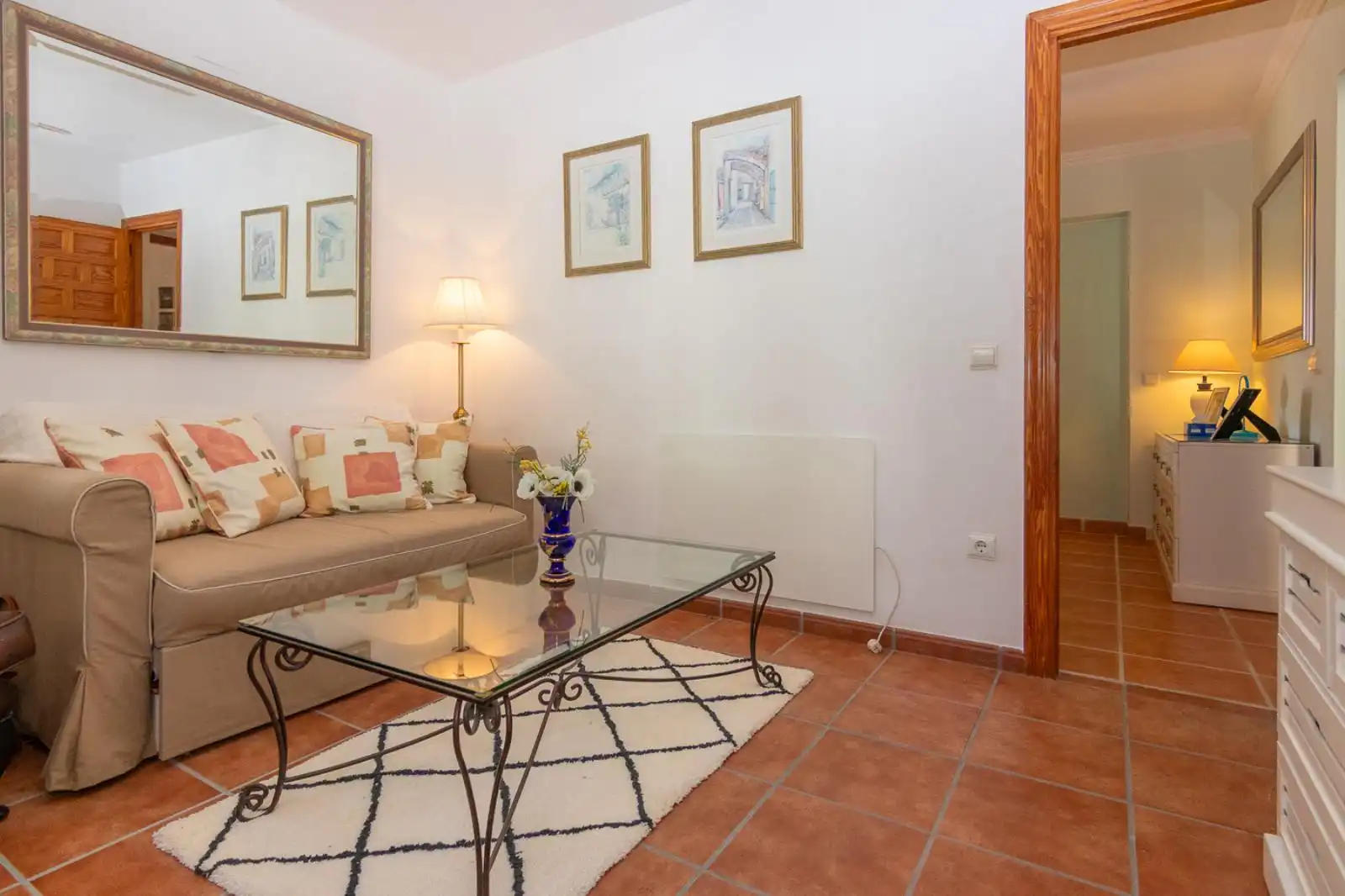 Sala de estar de Casa o chalet en venta en Benigembla con Calefacción, Jardín privado y Terraza