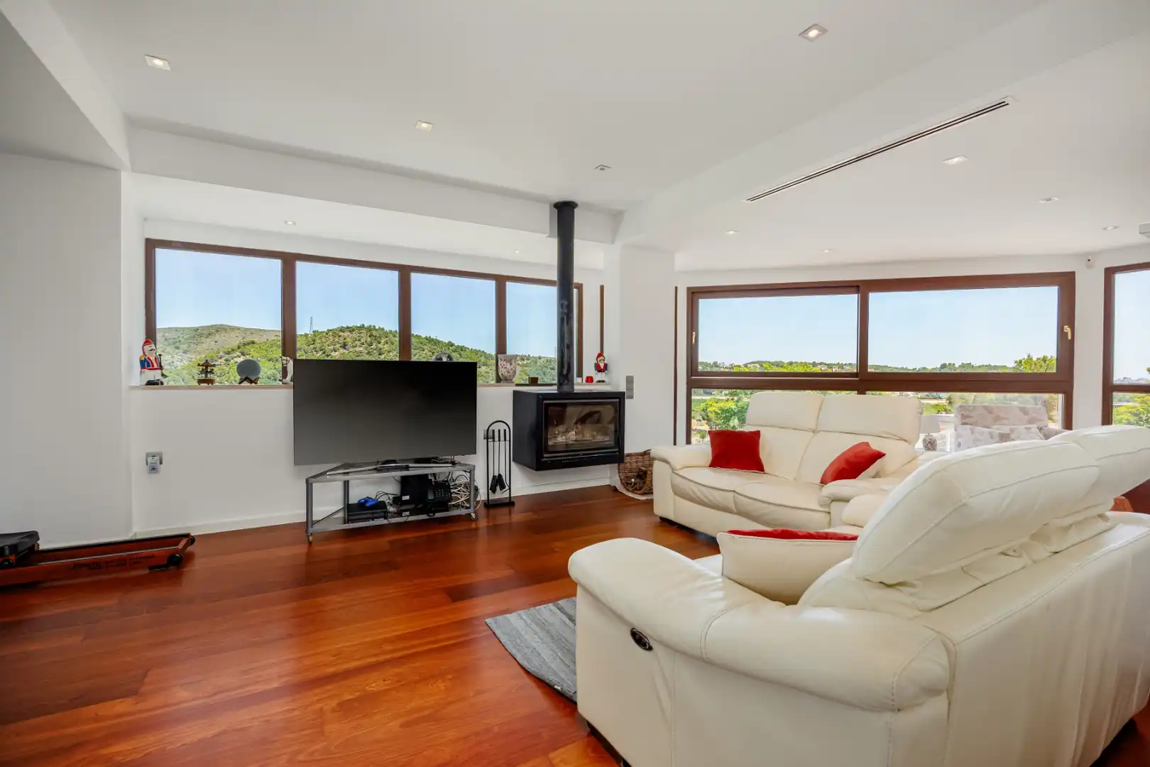 Sala de estar de Casa o chalet en venta en Gandia con Aire acondicionado, Calefacción y Parquet
