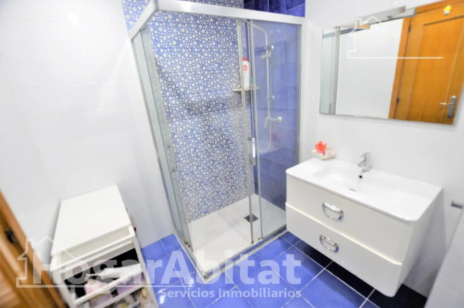Badezimmer von Wohnung zum Verkauf in Valencia mit Klimaanlage, Heizung und Terrasse