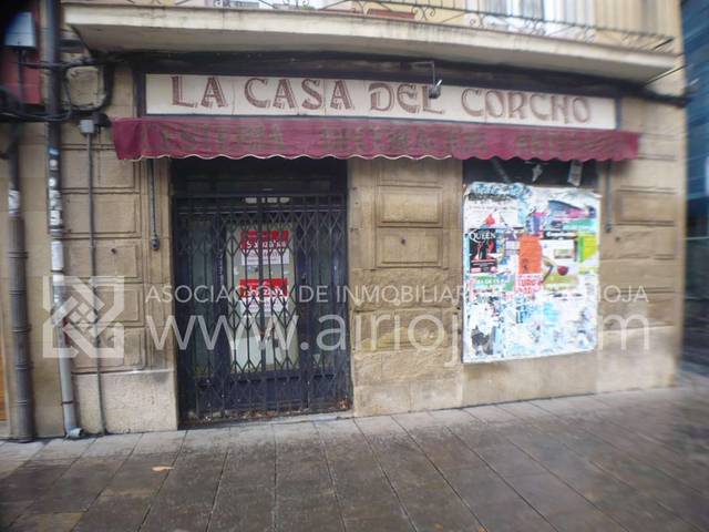 Local comercial en Alquiler en Logroño - Calle Mercaderes en Casco Antiguo