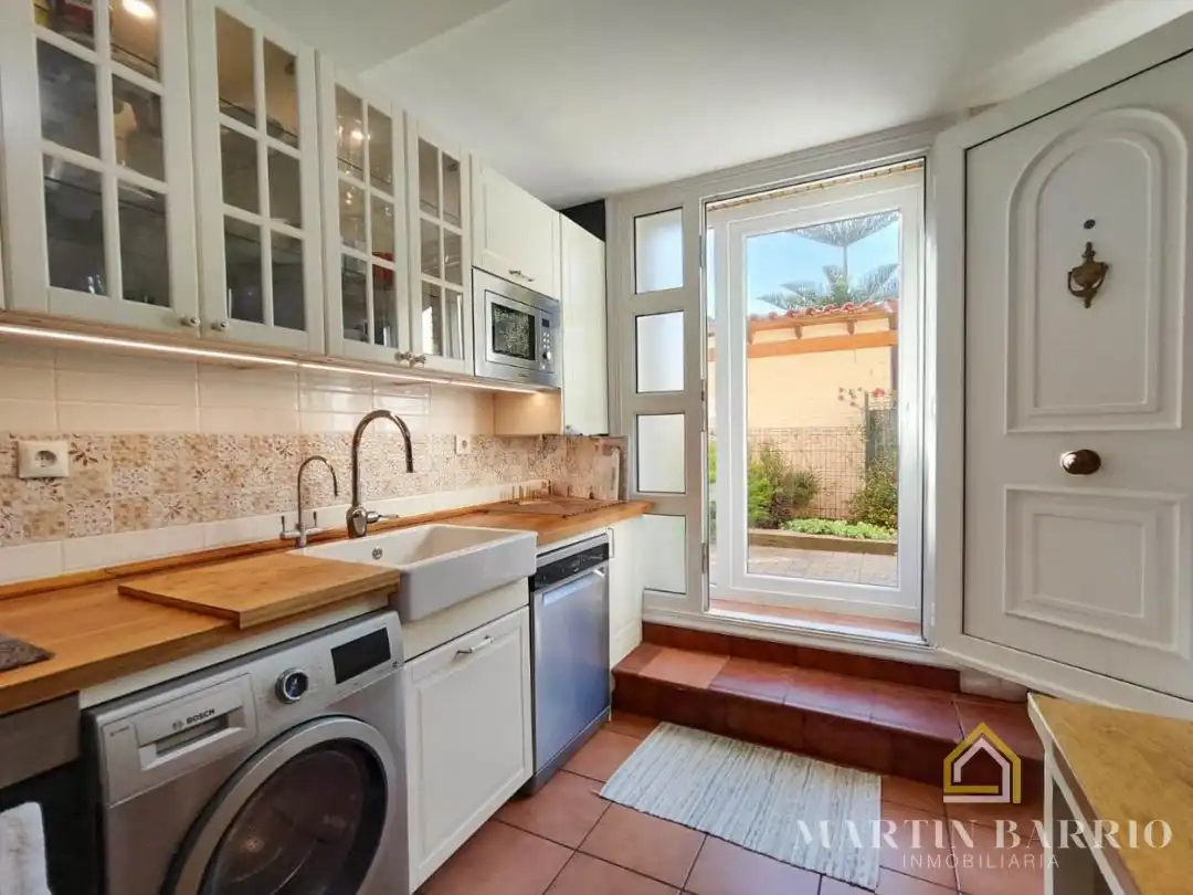 Cocina de Casa o chalet en venta en Muskiz con Calefacción, Jardín privado y Terraza