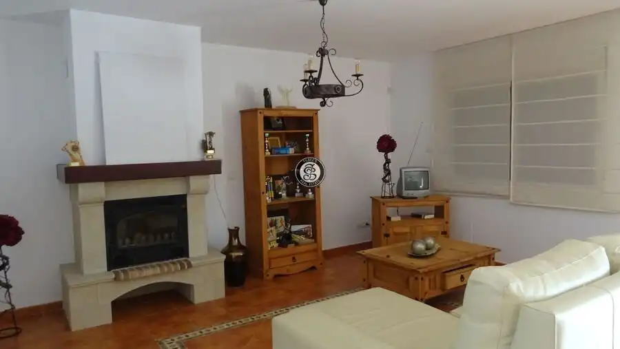 Sala d'estar de Finca rústica en venda en Lorca amb Jardí privat, Terrassa i Moblat