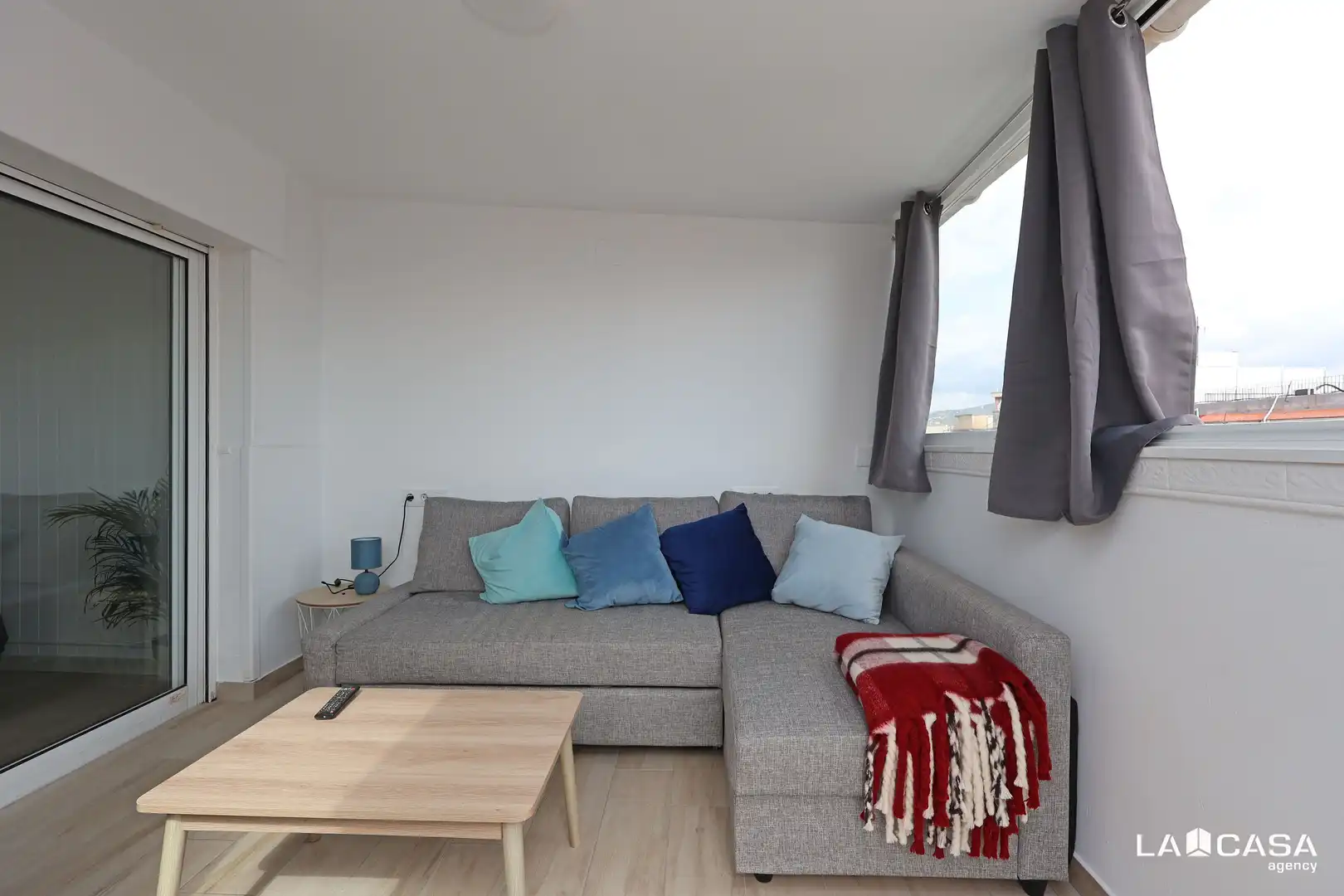 Sala de estar de Ático en venta en Barcelona con Terraza