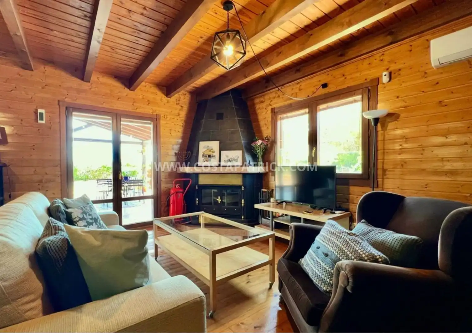 Sala de estar de Casa o chalet en venta en Torre-Pacheco con Aire acondicionado, Calefacción y Jardín privado