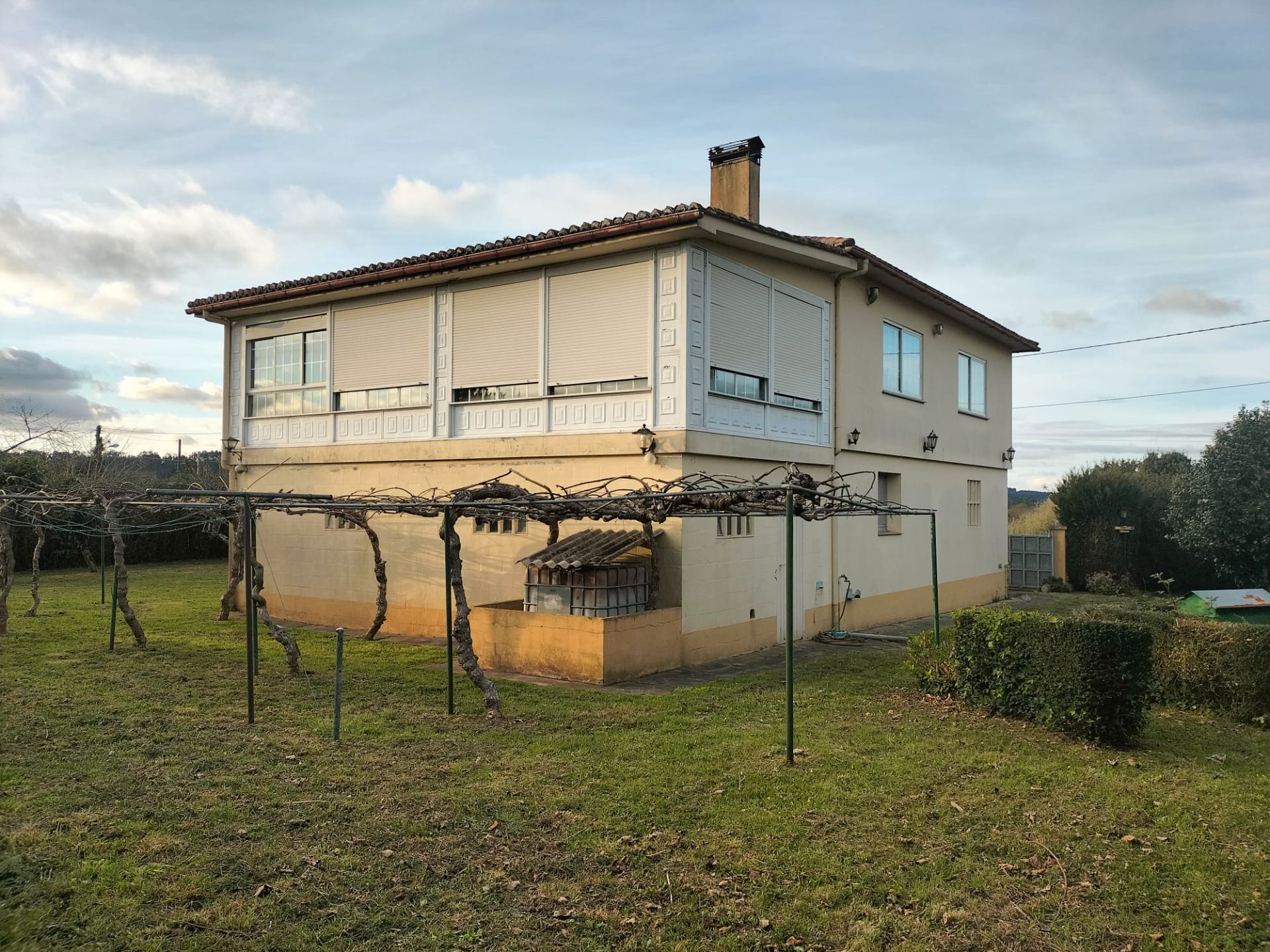 Exterior view of House or chalet for sale in Abegondo  with Heating, Private garden and Parquet flooring