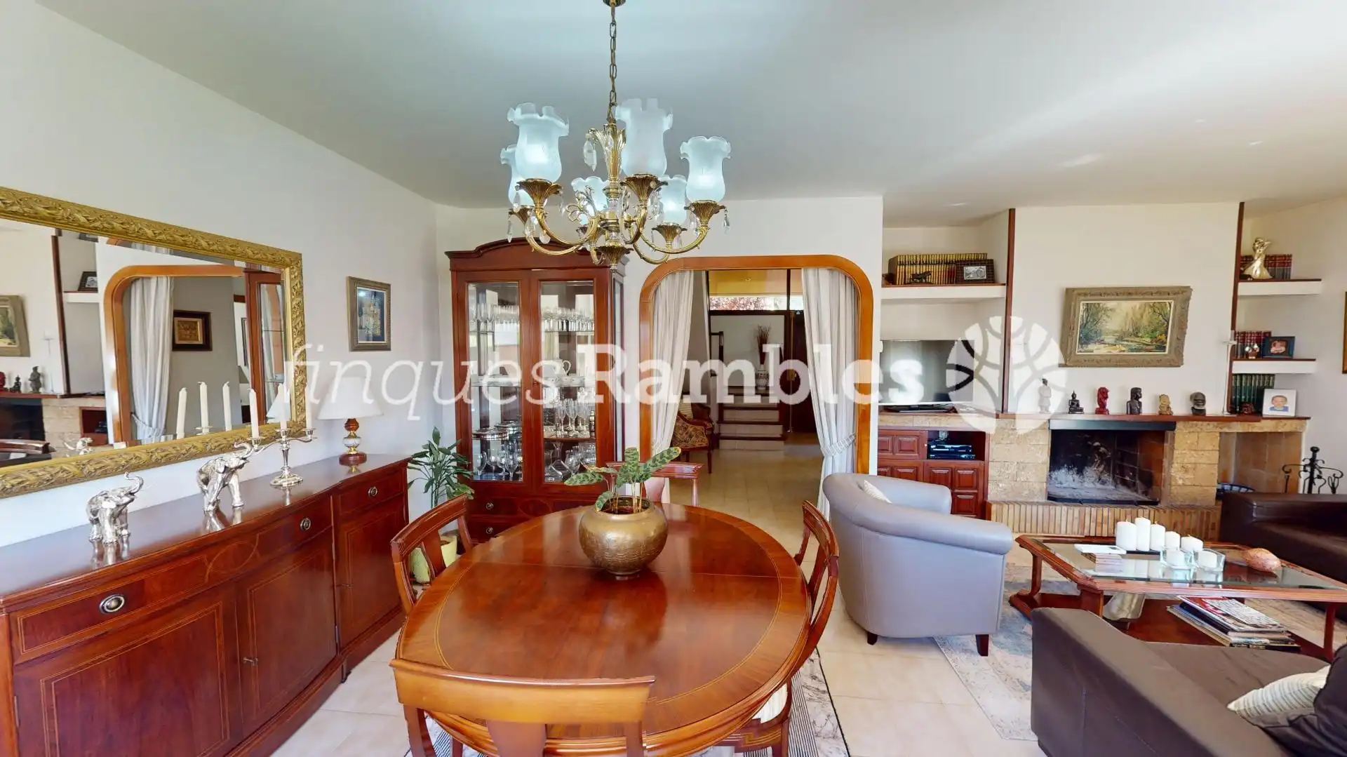 Dining room of Houses for sale in Capellades  with Heating, Private garden and Terrace