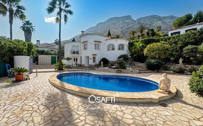 Exterior view of House or chalet for sale in Dénia  with Air Conditioner, Terrace and Swimming Pool