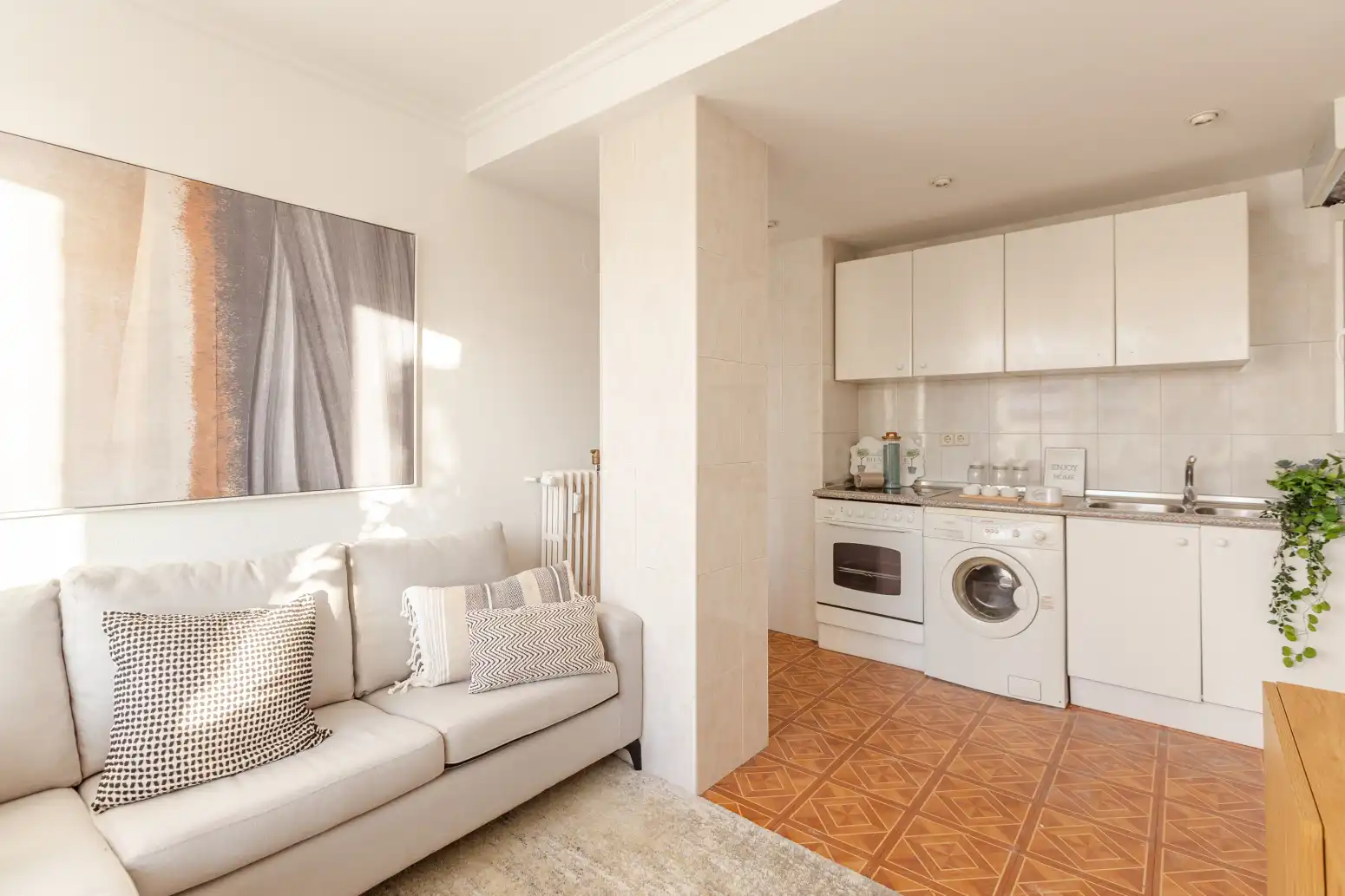 Living room of Attic for sale in  Pamplona / Iruña  with Heating and Terrace