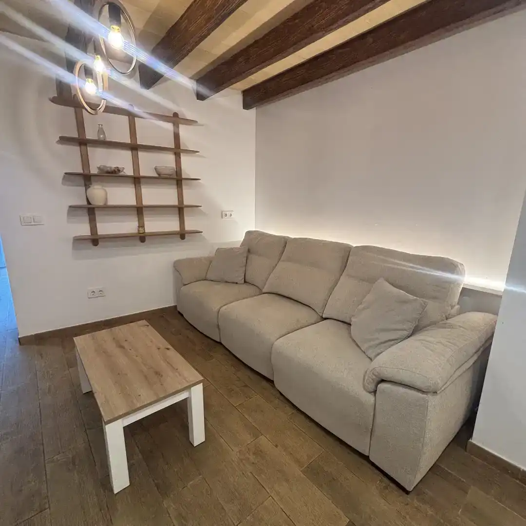 Sala de estar de Casa o chalet en venta en Inca con Aire acondicionado, Jardín privado y Parquet
