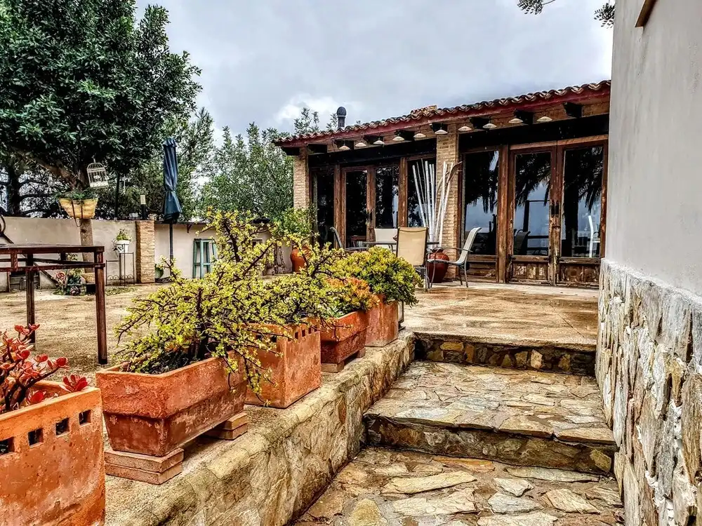 Terraza de Casa o chalet en venta en Alberic con Piscina