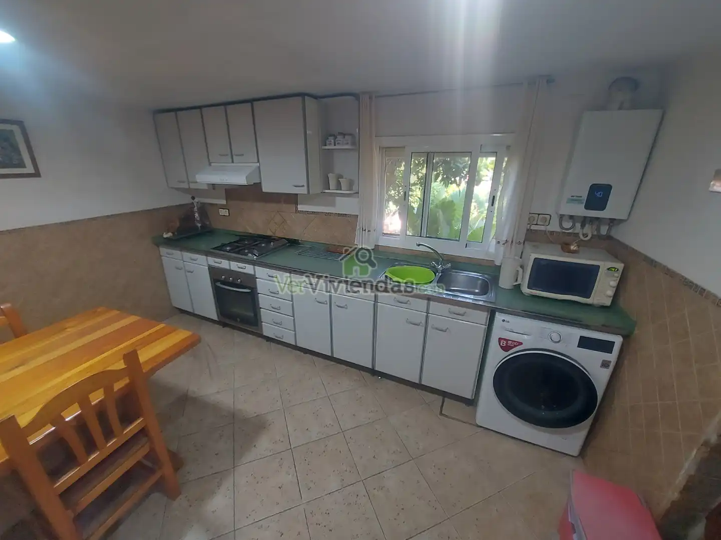 Cuina de Casa o xalet en venda en Piera amb Calefacció, Jardí privat i Terrassa