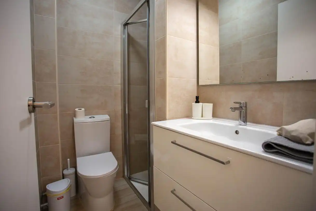 Baño de Apartamento en venta en Sant Josep de sa Talaia con Aire acondicionado, Calefacción y Terraza