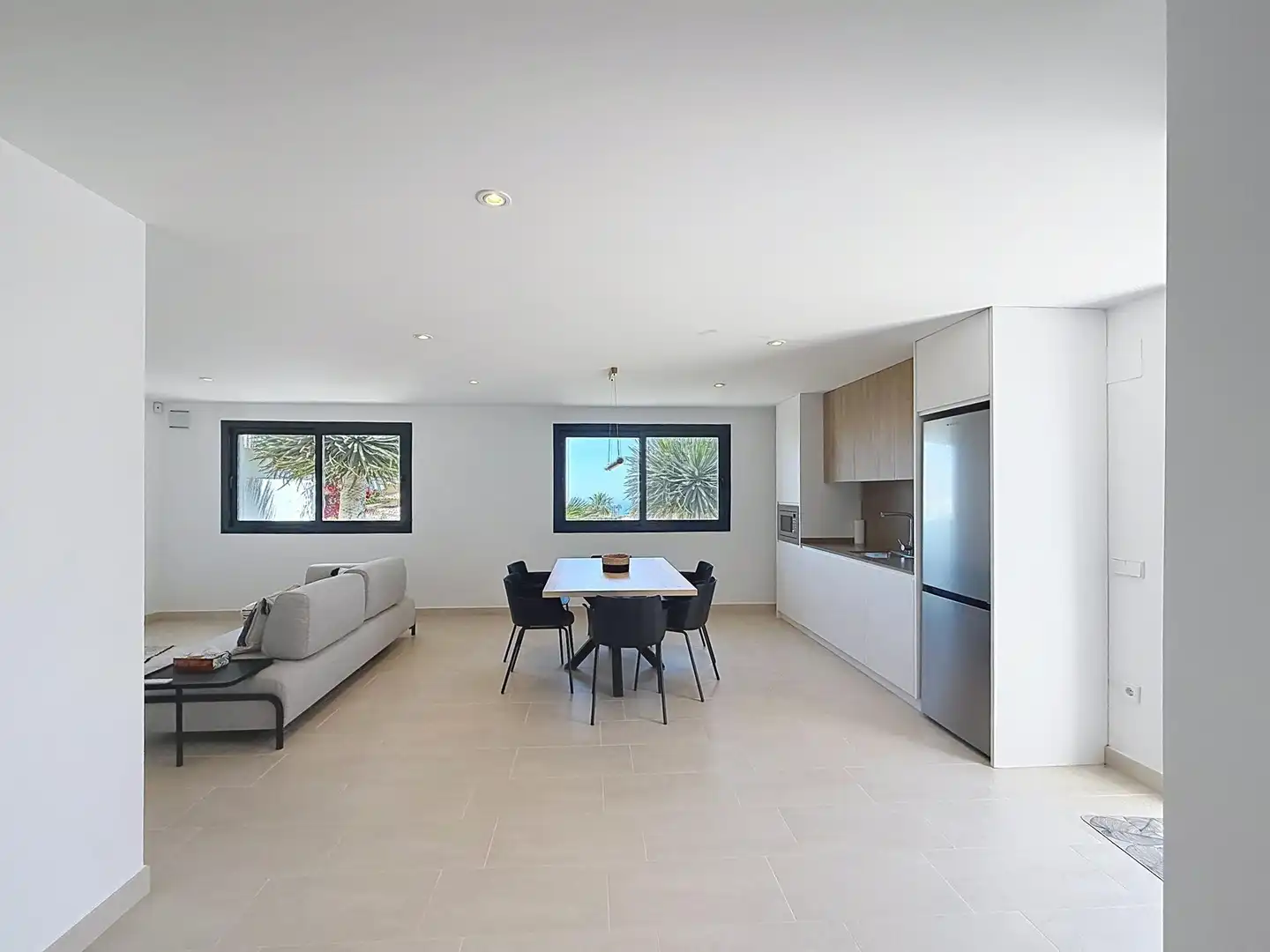 Sala de estar de Casa o chalet en venta en Benitachell / El Poble Nou de Benitatxell con Aire acondicionado, Calefacción y Jardín privado