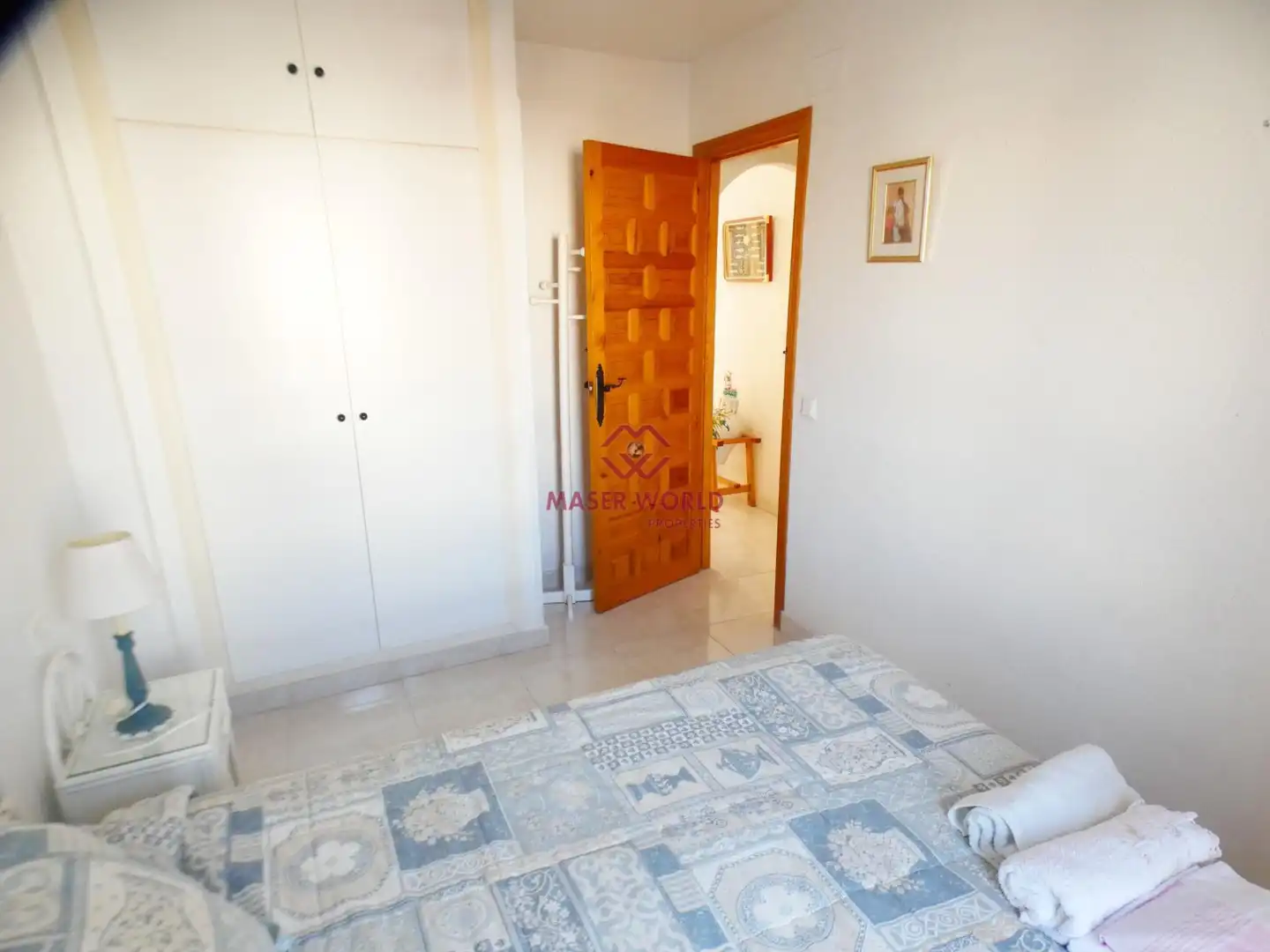 Bedroom of Flat for sale in Mazarrón  with Terrace, Furnished and Community pool