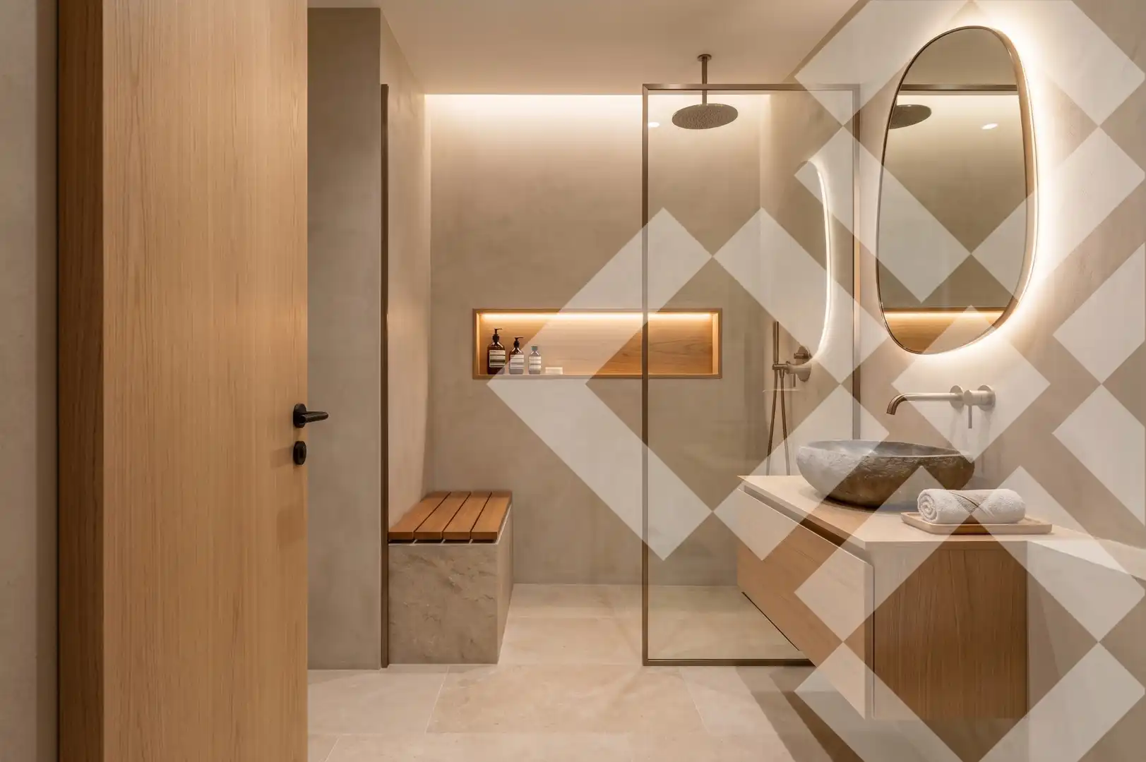 Bathroom of Flat for sale in Barcelona  with Air Conditioner, Terrace and Oven
