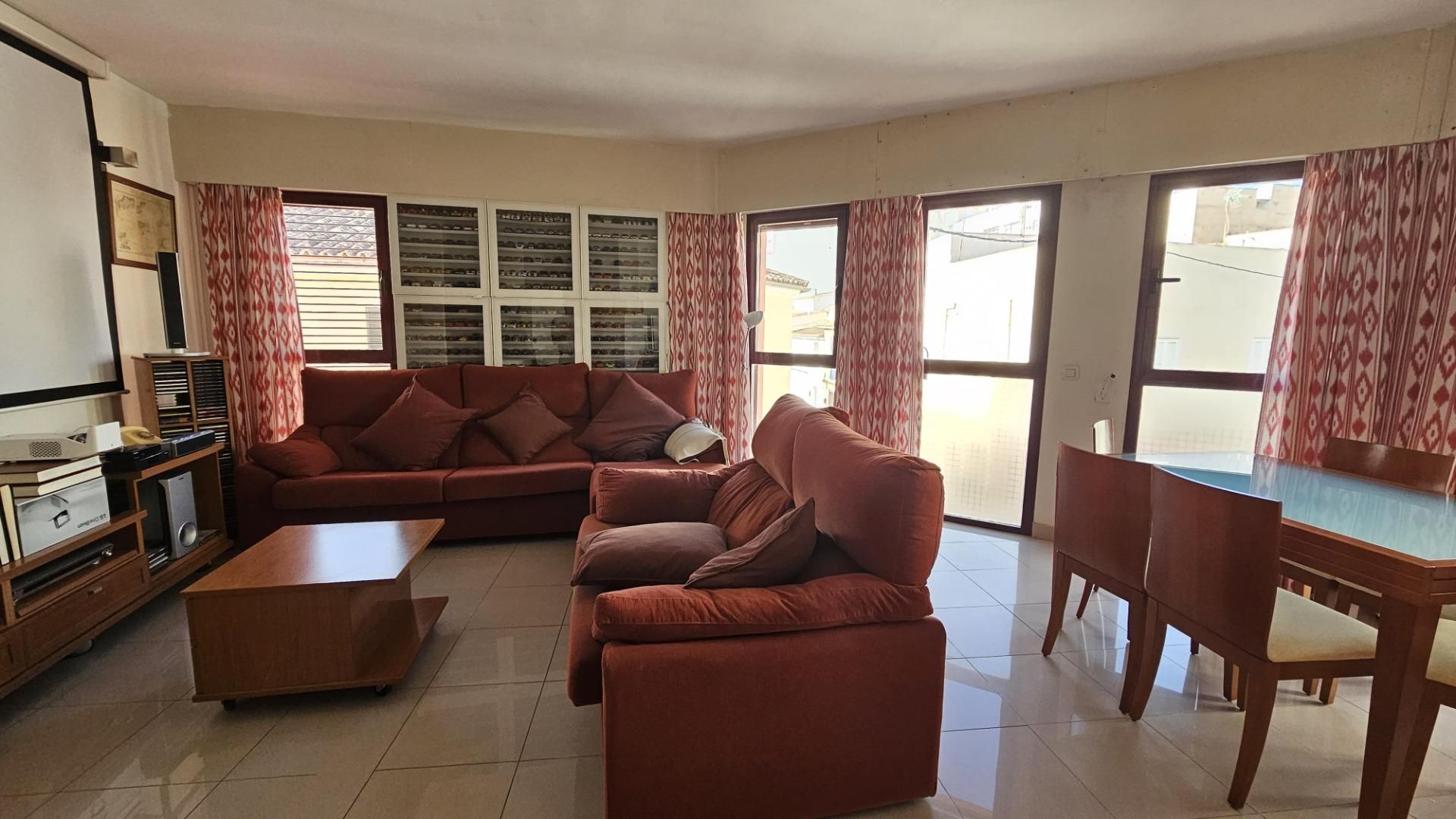 Living room of Attic for sale in  Palma de Mallorca  with Air Conditioner, Heating and Terrace