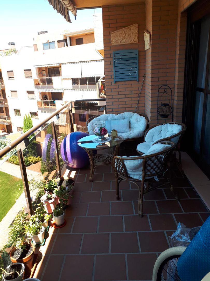 Balcony of Attic for sale in Yebes  with Air Conditioner, Heating and Parquet flooring