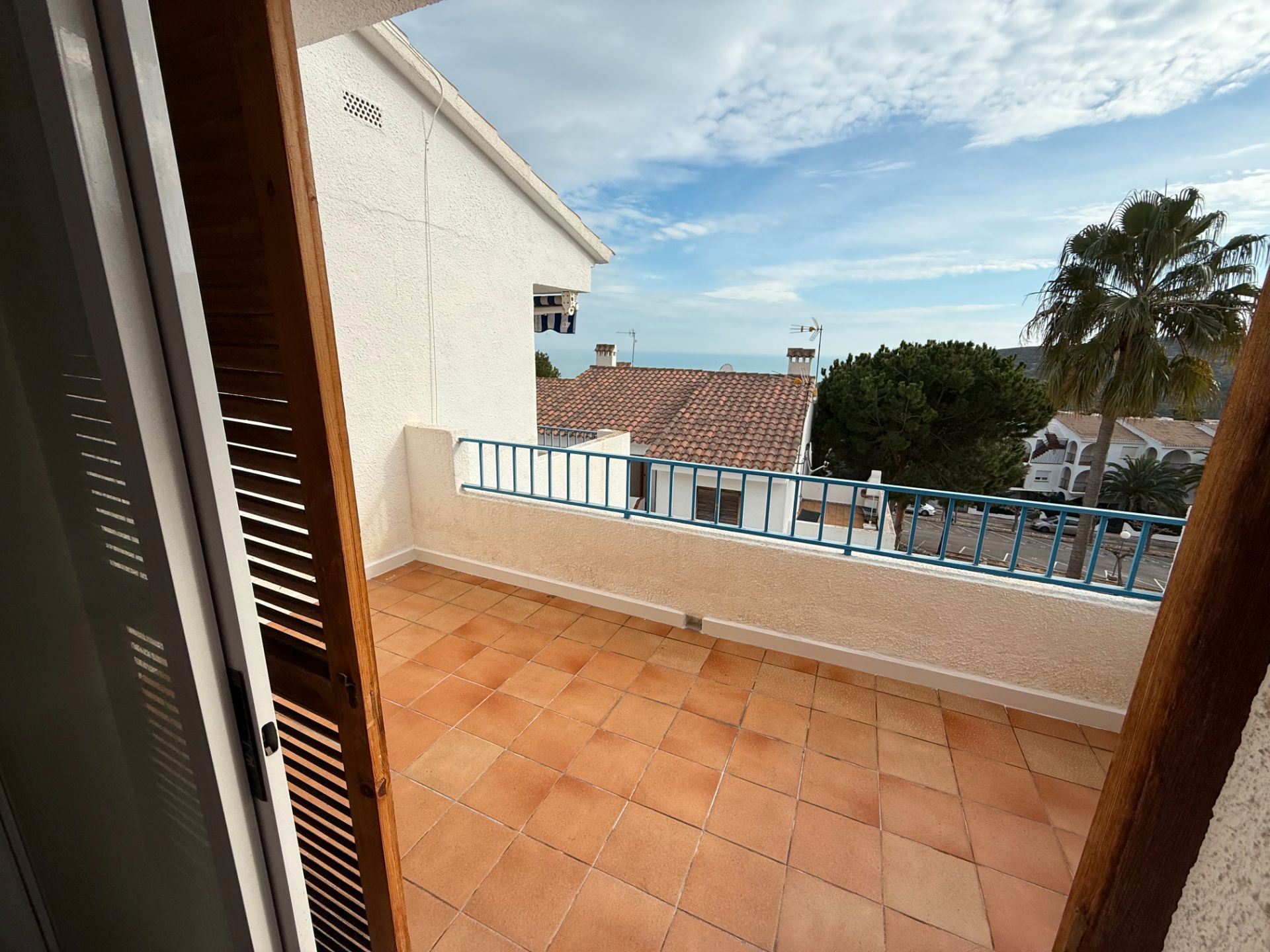 Terrassa de Apartament en venda en Peñíscola / Peníscola amb Terrassa, Balcó i Piscina comunitària