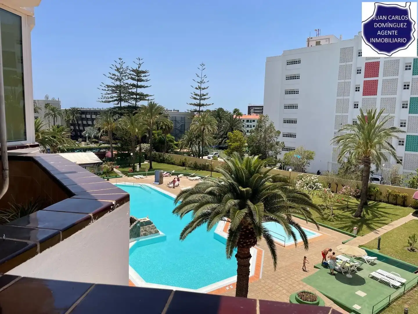 Piscina de Apartamento de alquiler en San Bartolomé de Tirajana con Terraza, Amueblado y Piscina comunitaria