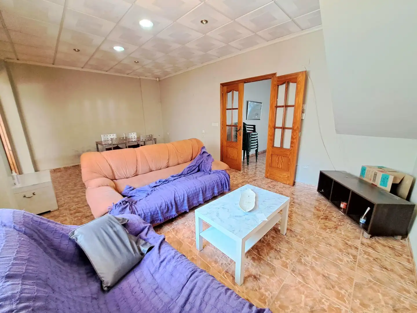Sala d'estar de Casa o xalet en venda en Carcaixent amb Aire condicionat i Terrassa