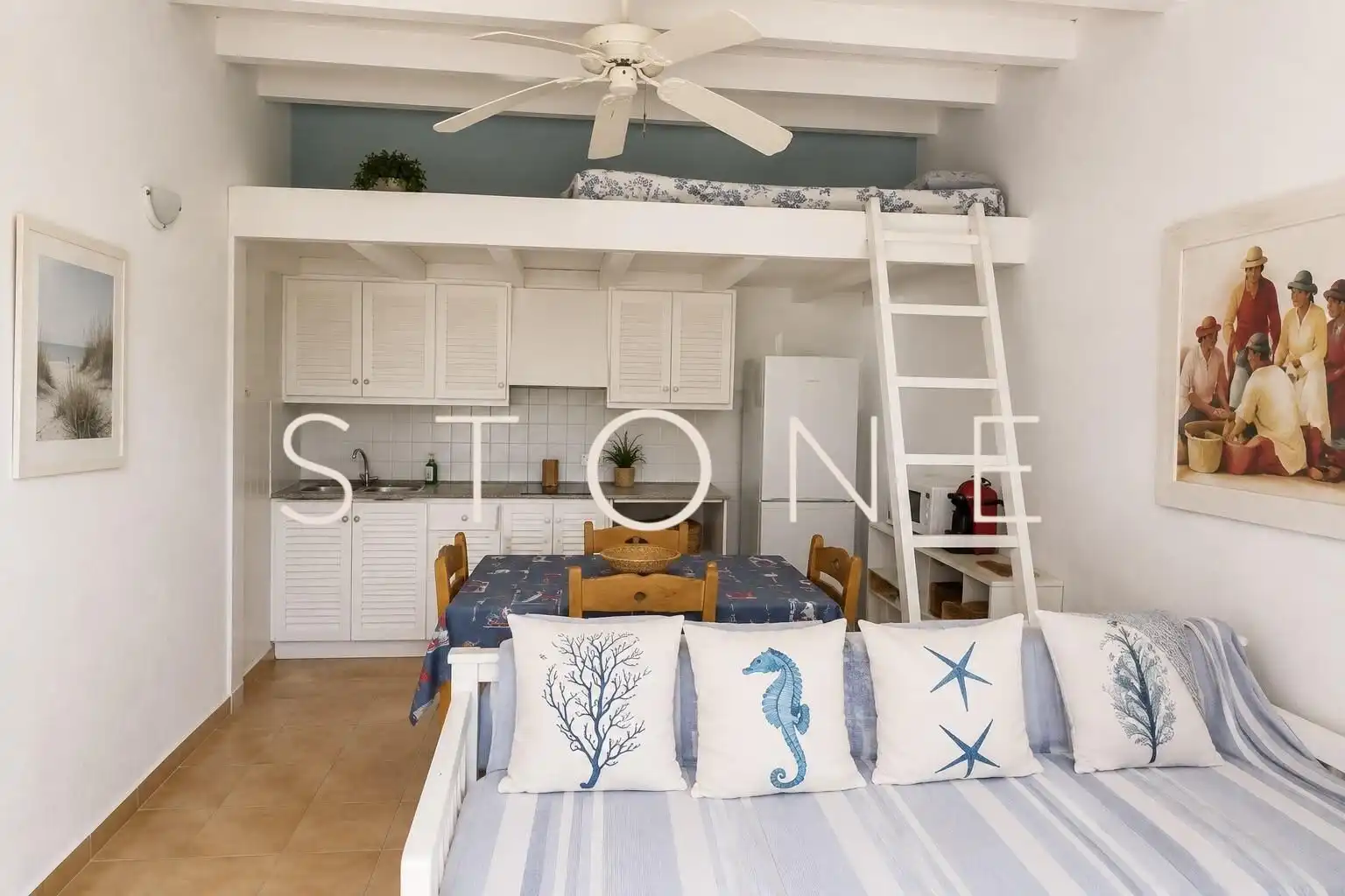 Cocina de Apartamento en venta en Ciutadella 