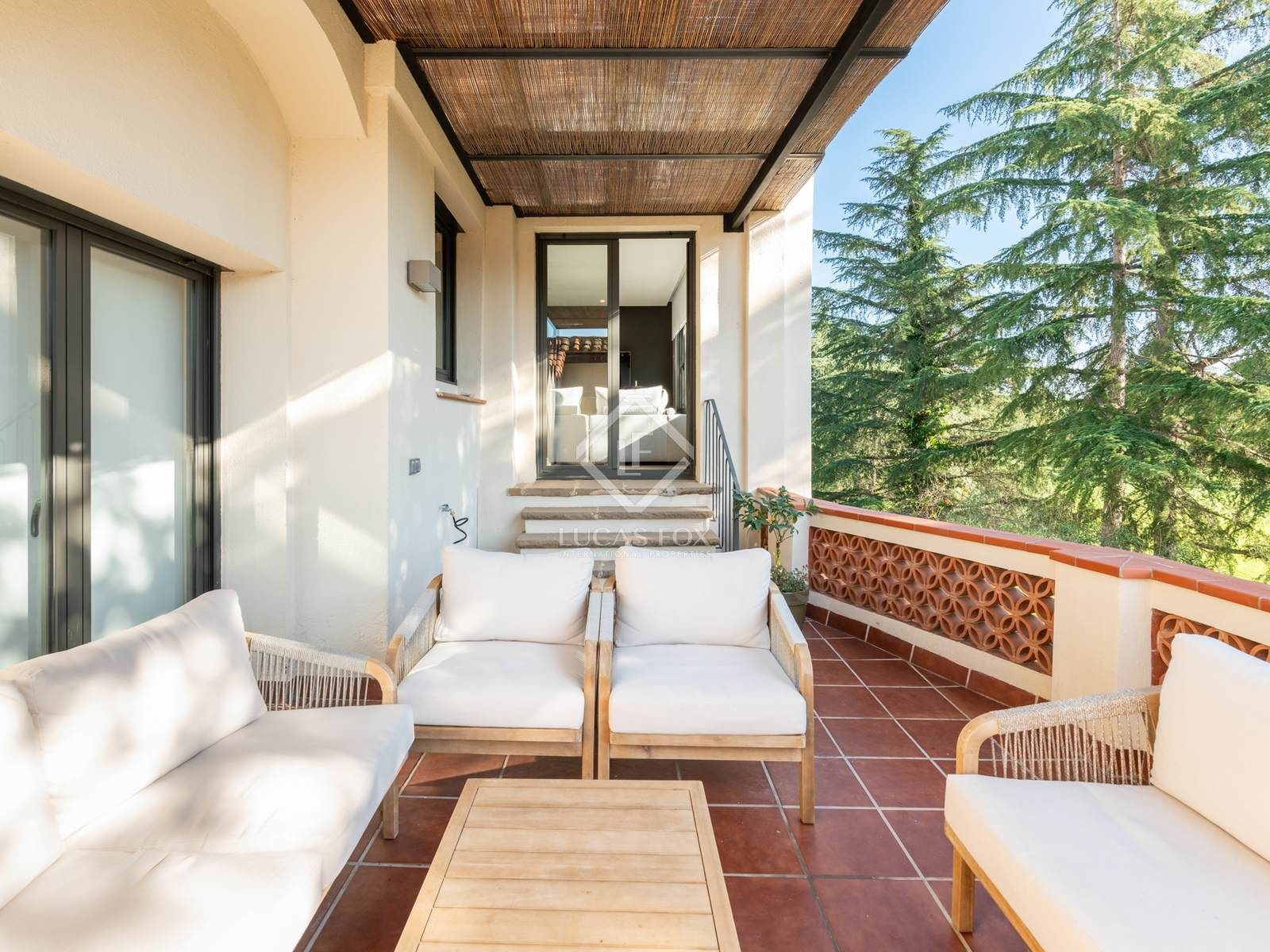 Terrace of Attic to rent in Sant Cugat del Vallès  with Air Conditioner, Heating and Parquet flooring