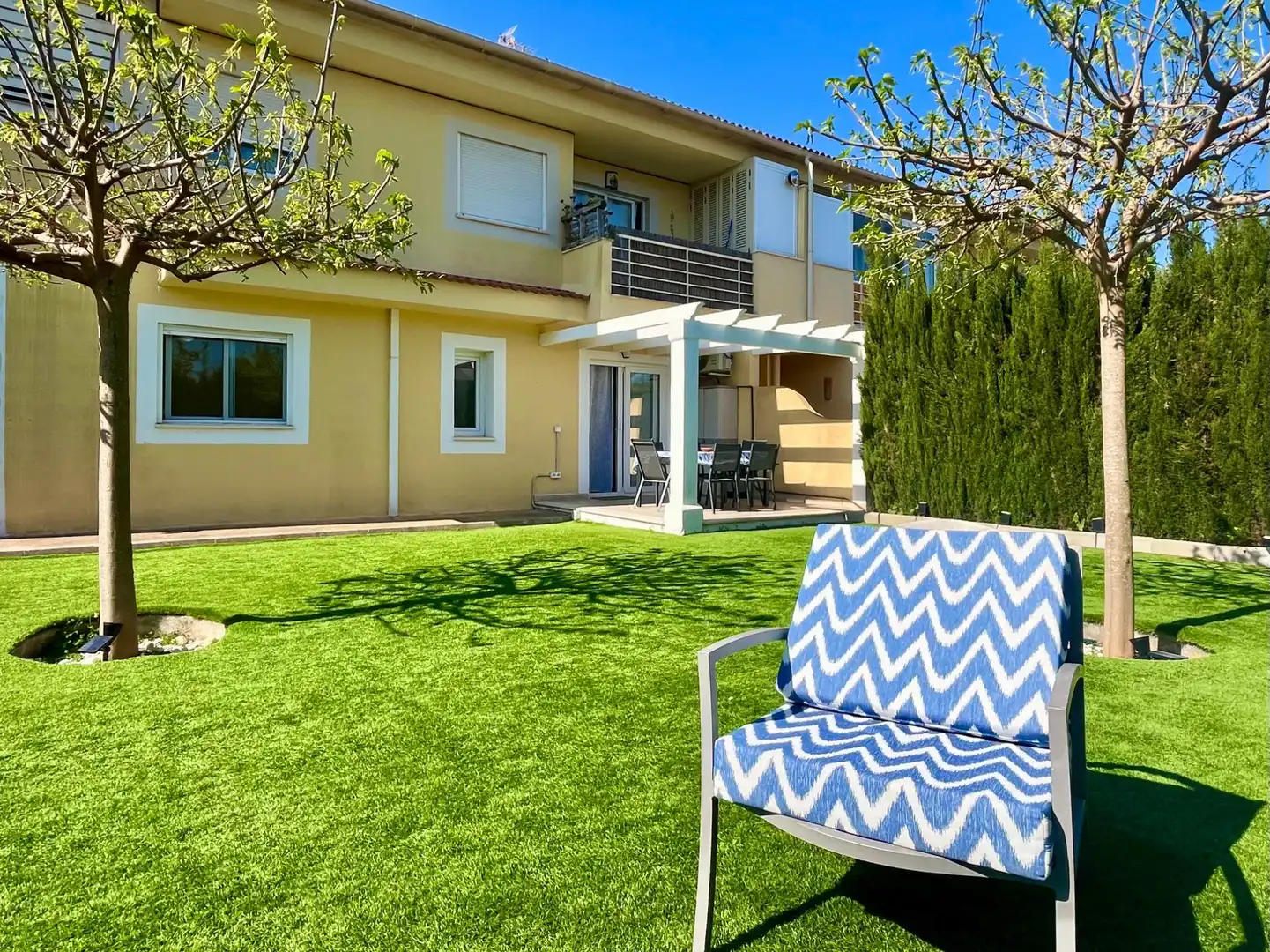 Terrace of Apartments for rent in Sant Llorenç des Cardassar  with Air Conditioner, Heating and Private garden