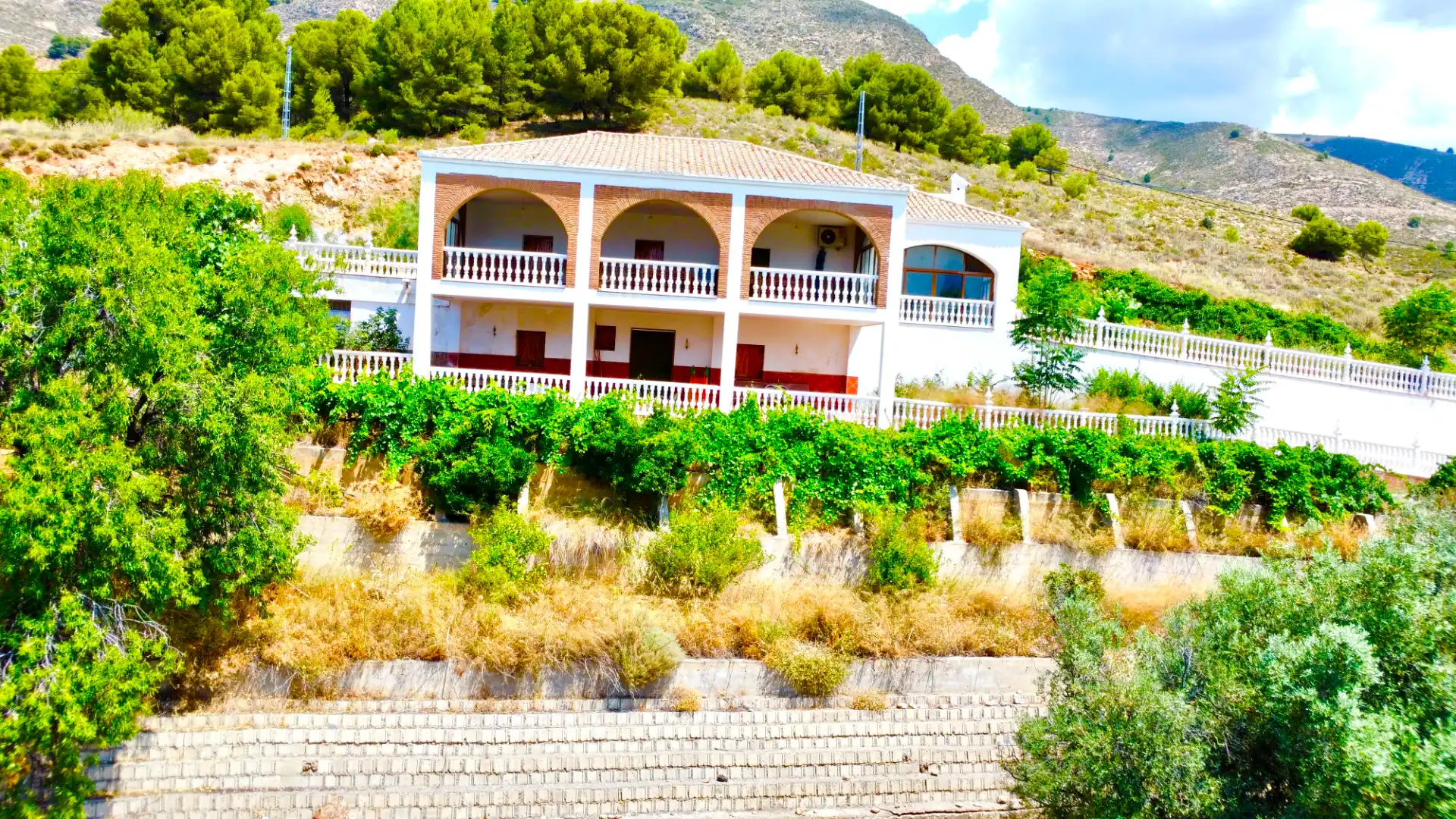 Exterior view of Houses for sale in Laujar de Andarax  with Air Conditioner, Private garden and Terrace